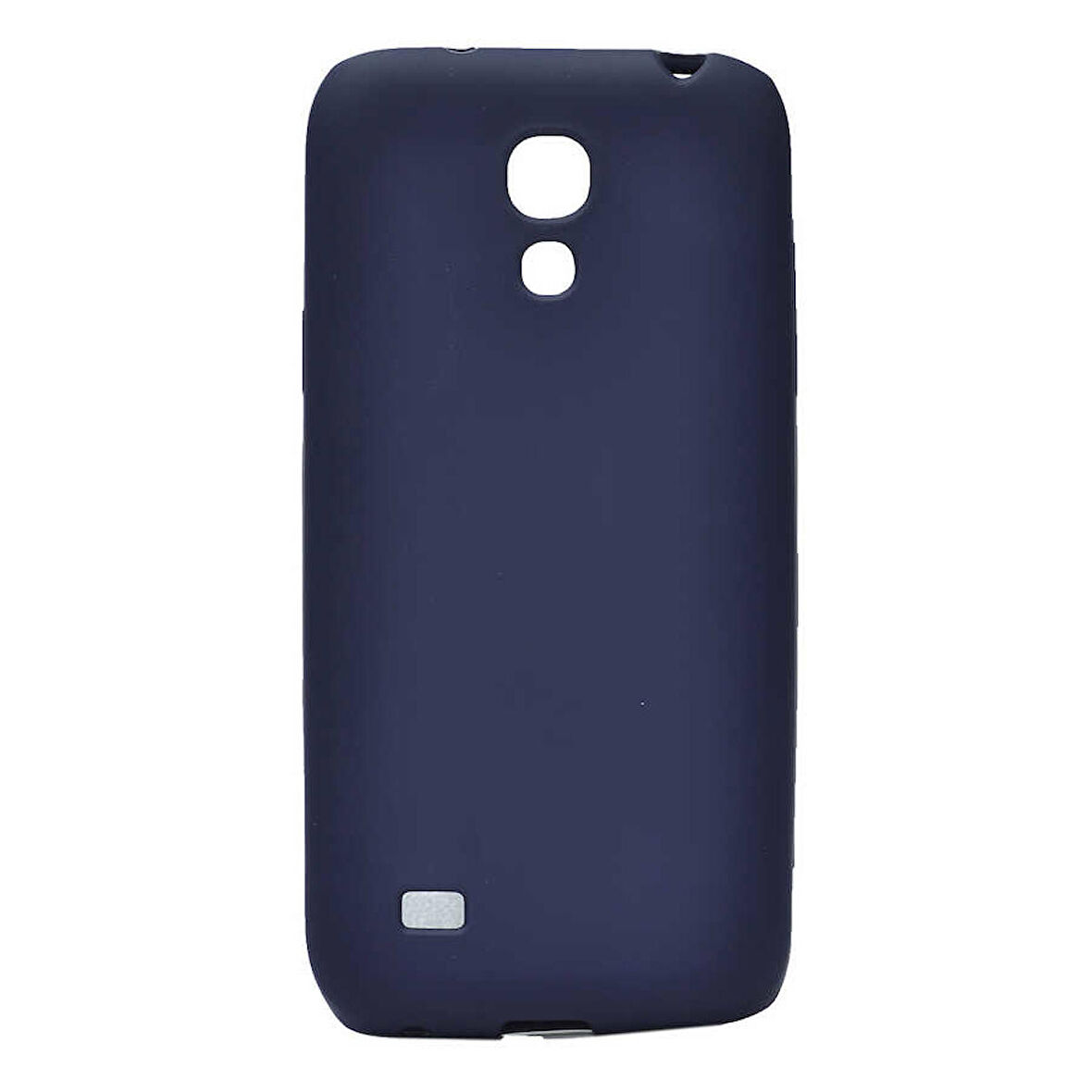 Galaxy S4 Mini Uyumlu Zore Premier Silikon Kapak-Lacivert