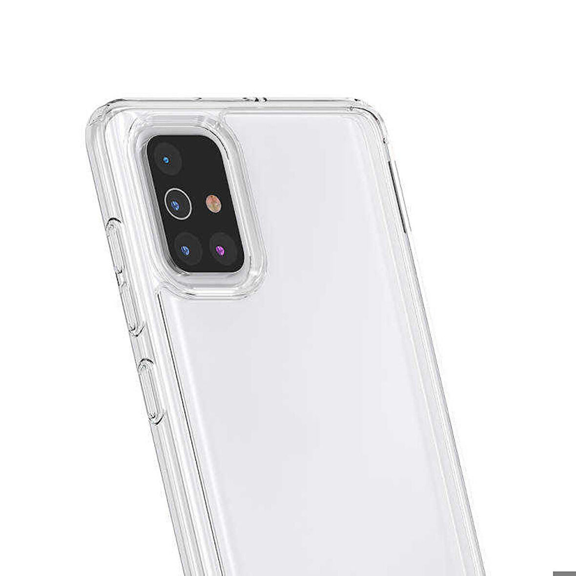 Galaxy A71 Uyumlu Zore Coss Kapak-Renksiz