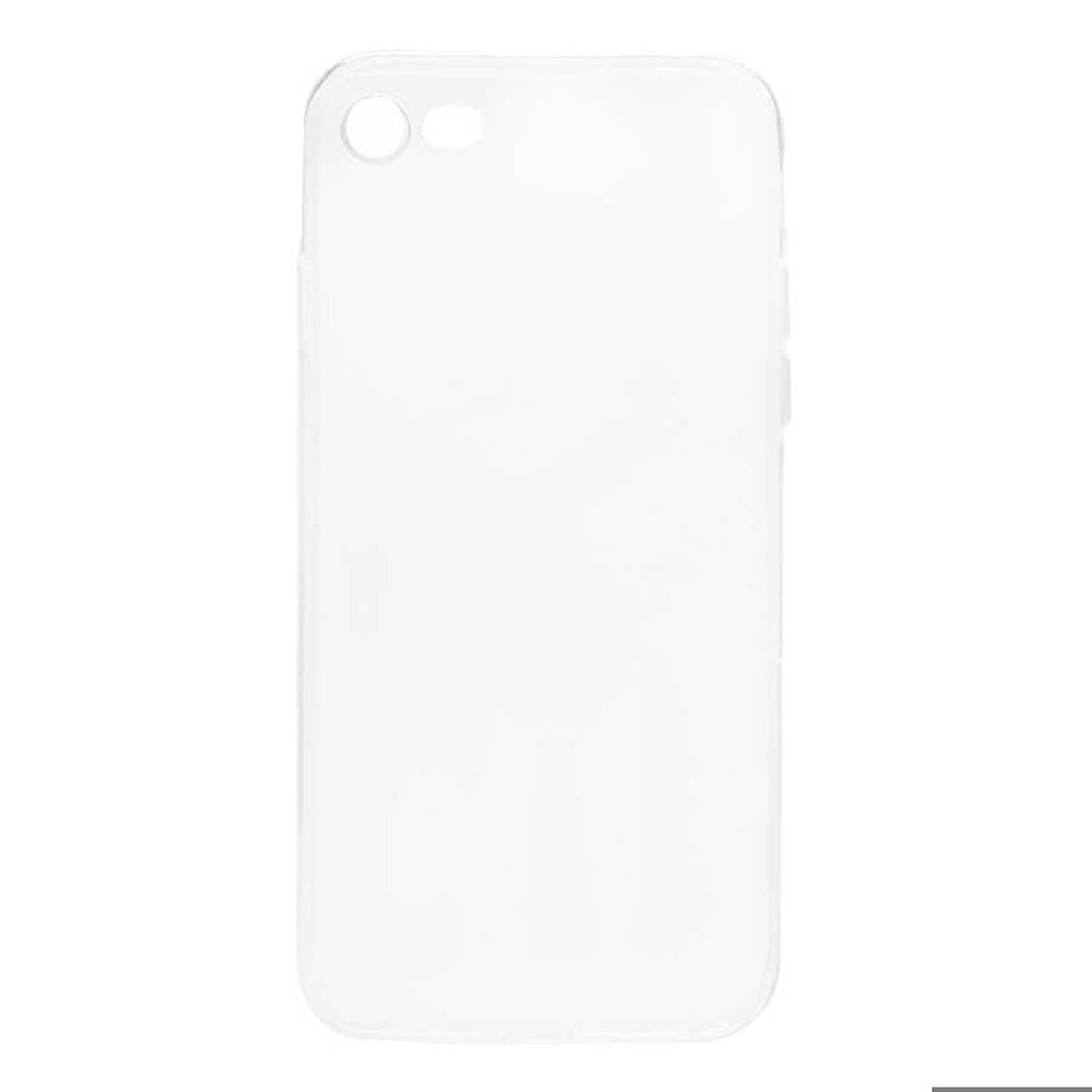 iPhone SE 2020 Uyumlu Zore Süper Silikon Kapak-Renksiz