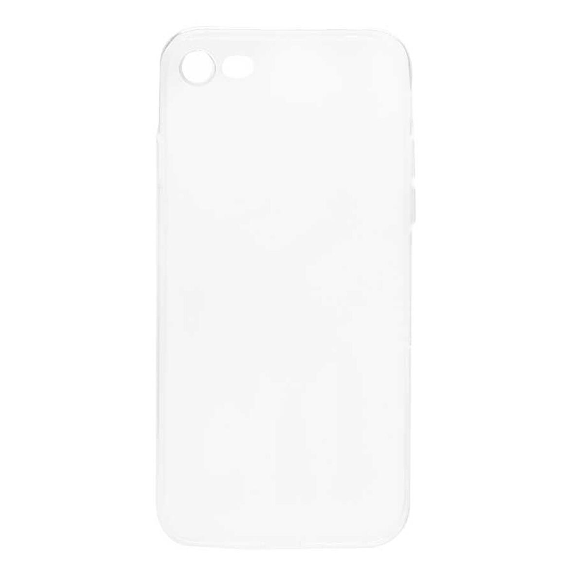 iPhone SE 2022 Uyumlu Zore Süper Silikon Kılıf-Renksiz