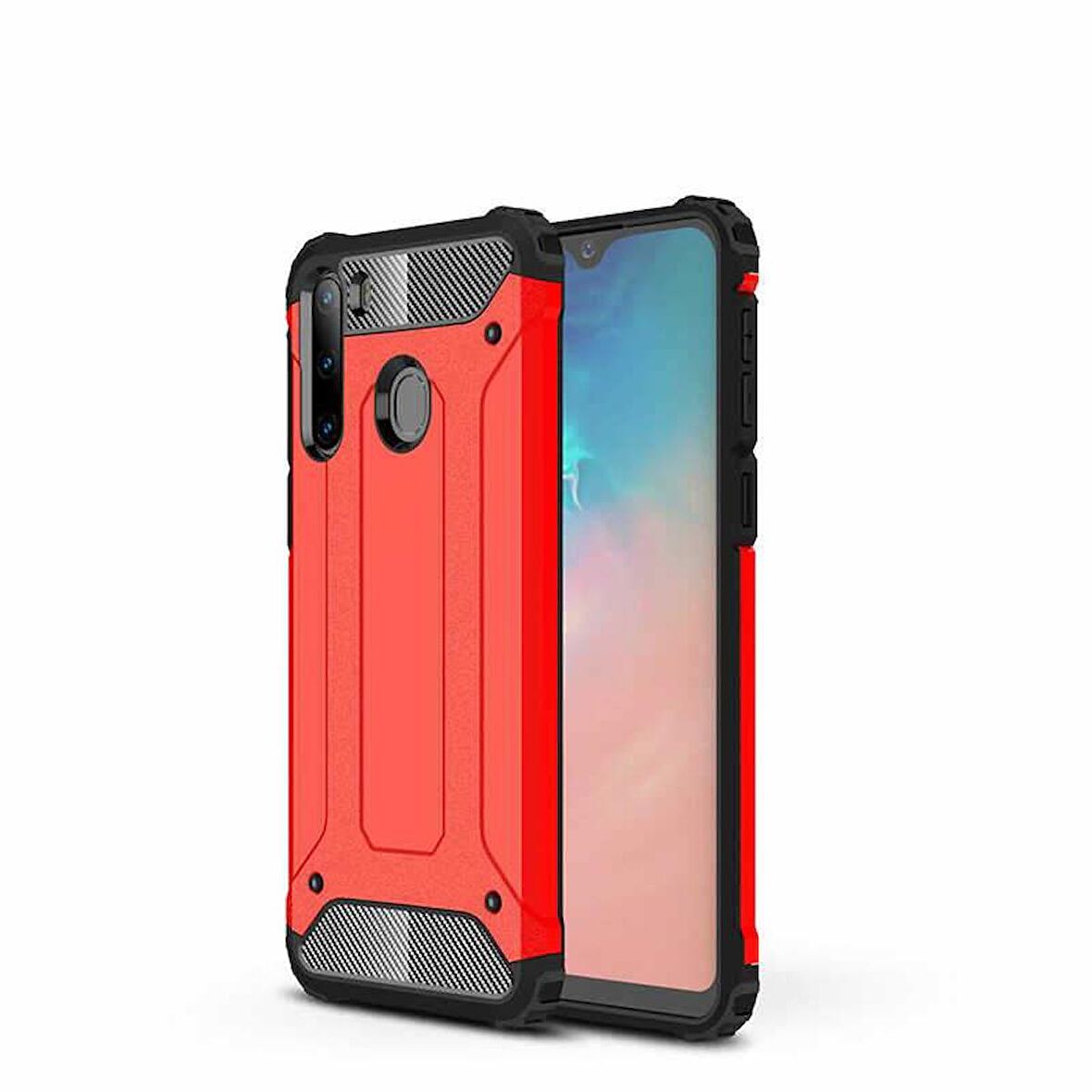 Galaxy A21 Kılıf Zore Crash Silikon Kapak