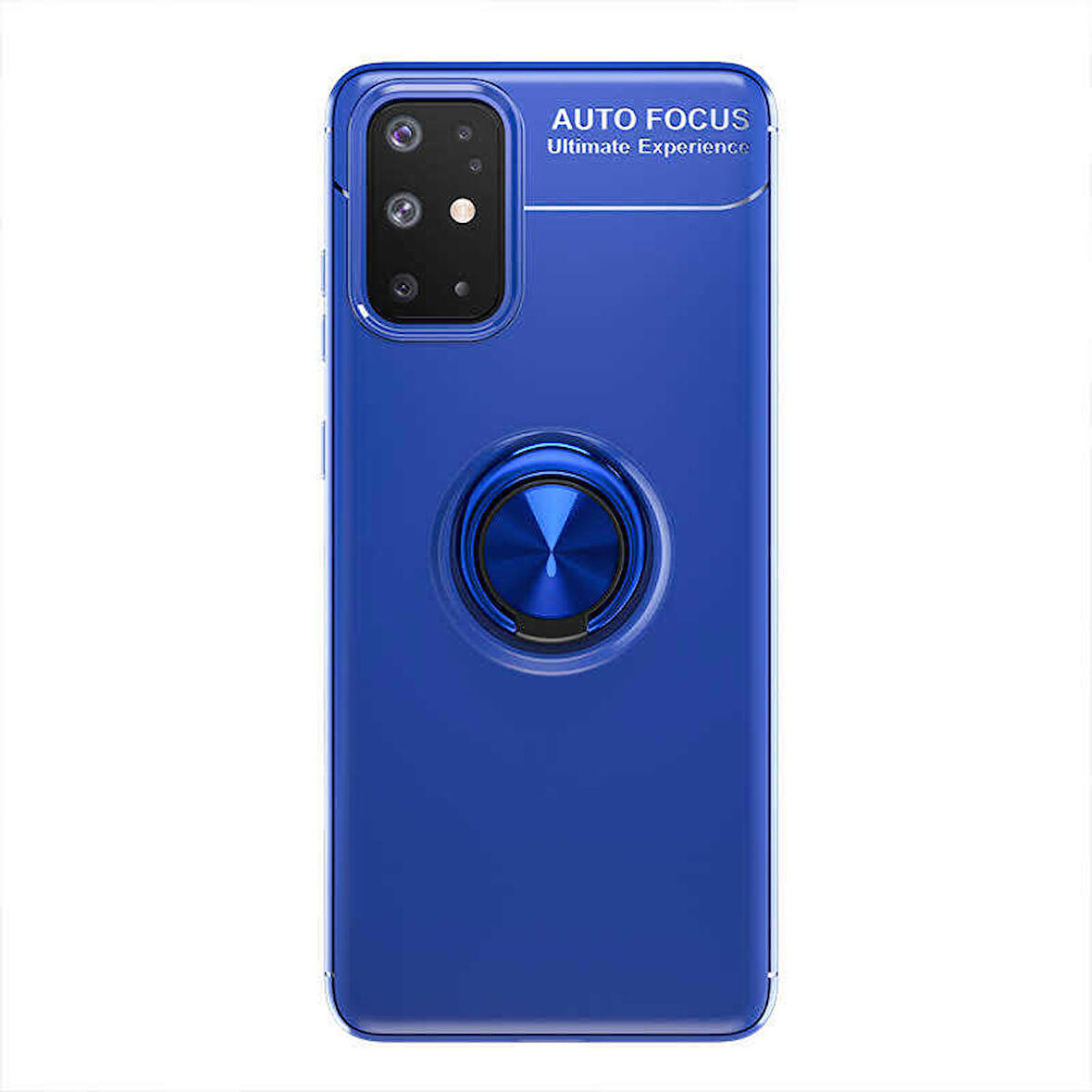 Galaxy A31 Uyumlu Zore Ravel Silikon Kapak-Mavi