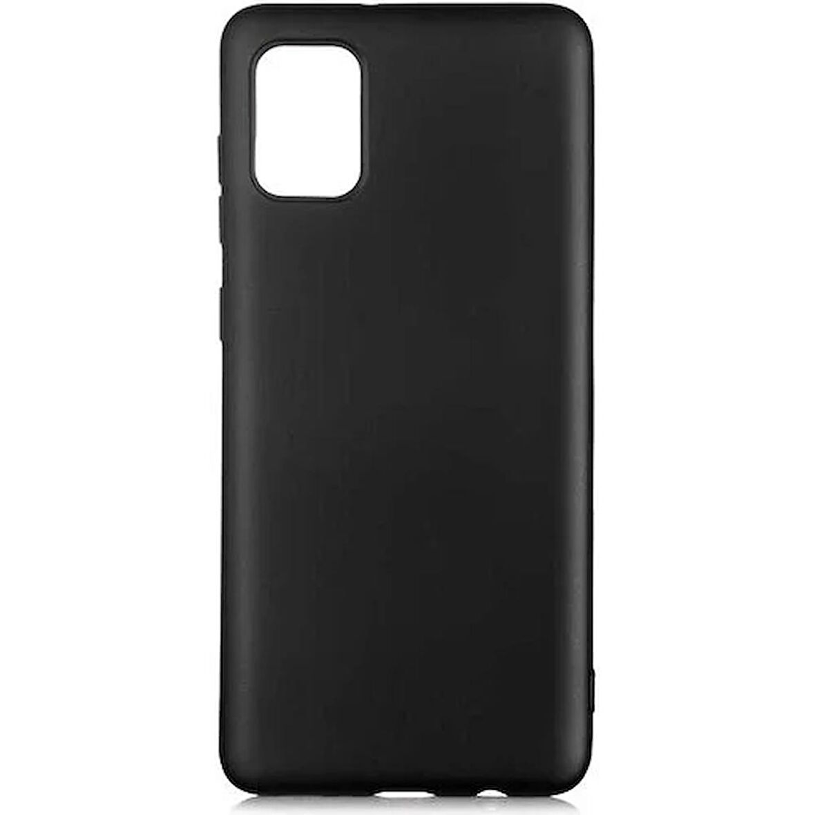 Zore Galaxy A31 Kılıf Premier Silikon Siyah