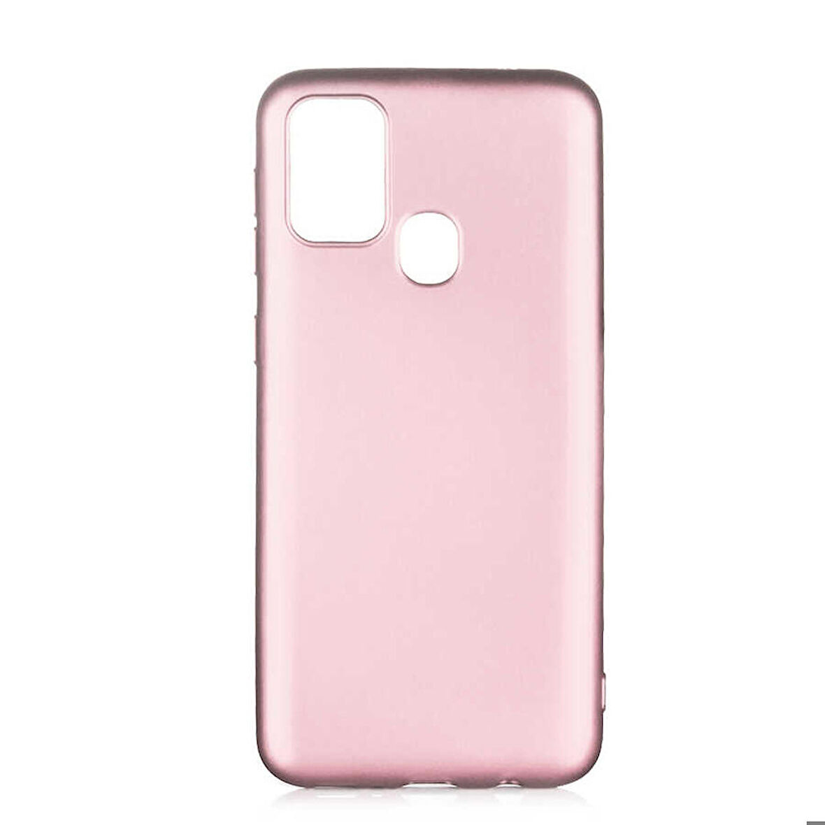 Galaxy M31 Uyumlu Zore Premier Silikon Kapak-Rose Gold