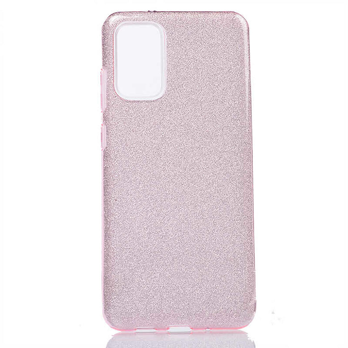 Galaxy S20 Plus Uyumlu Zore Shining Silikon-Rose Gold