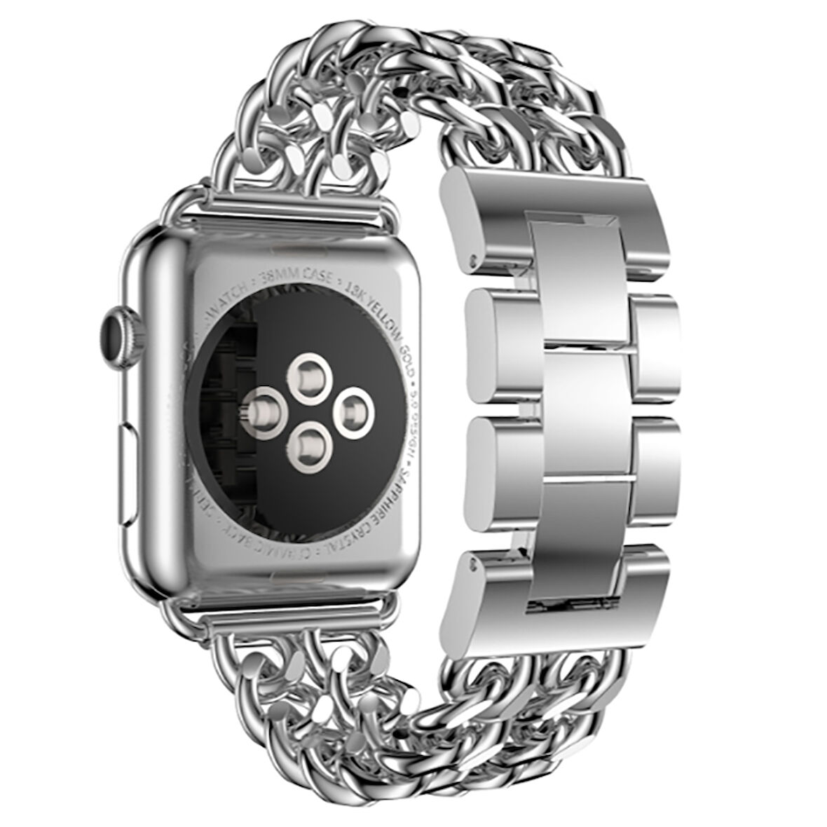 ​​​Watch 40mm Cowboy Metal Zore Kordon-Gümüş