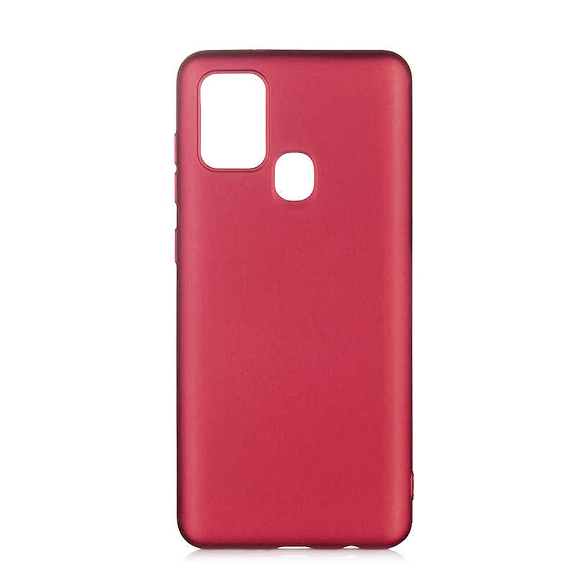 Galaxy A21S Uyumlu Zore Premier Silikon Kapak-Mürdüm