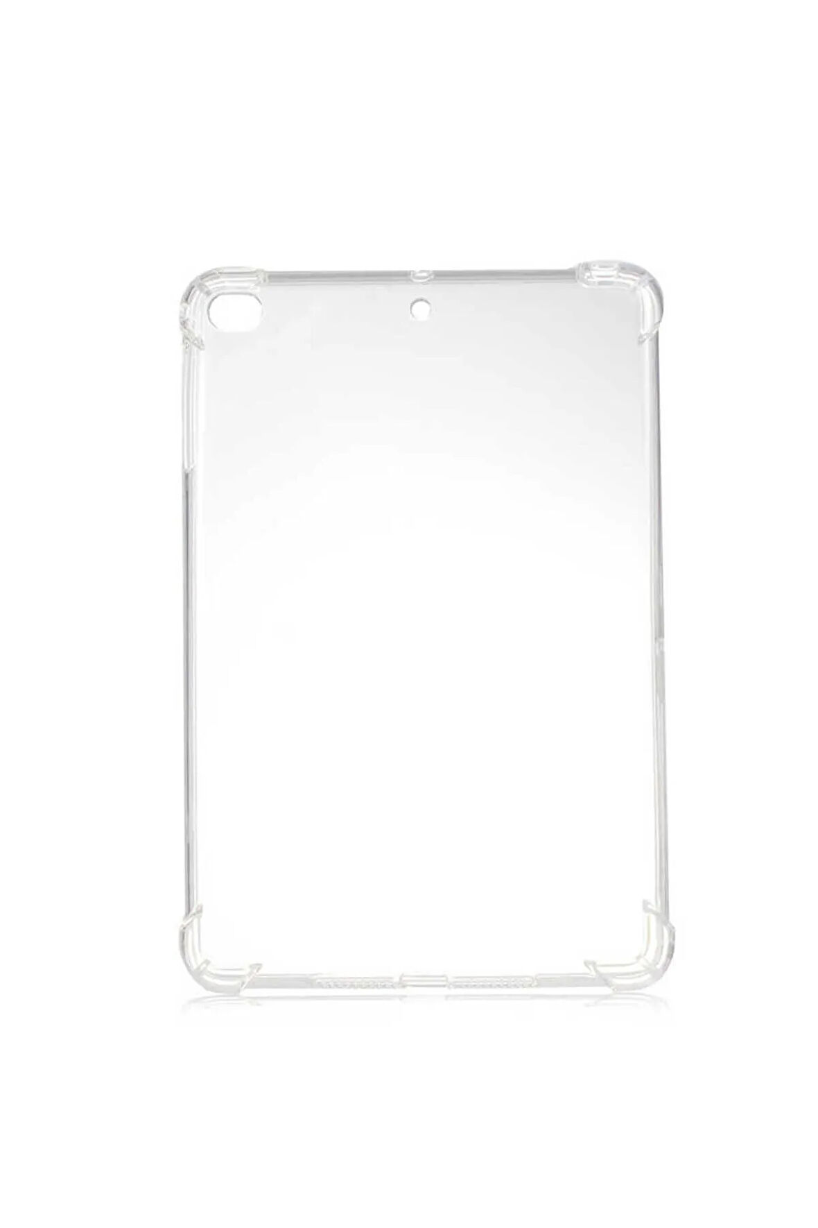 iPad Mini 5. Nesil - Uyumlu   Tablet Nitro Anti Shock Silikon Kapak-Renksiz