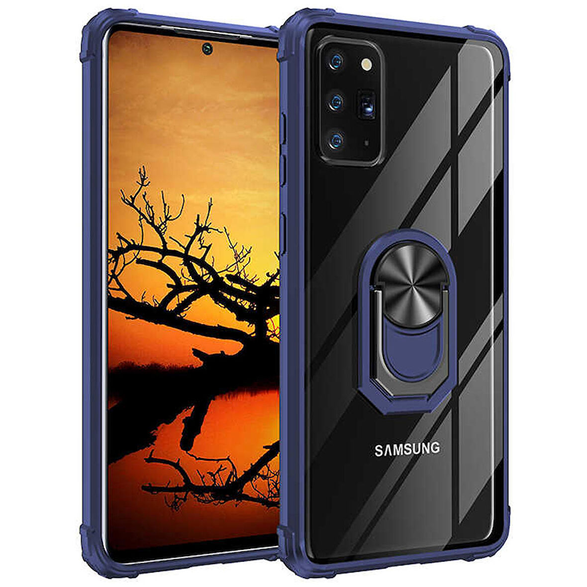 Galaxy Note 20 Uyumlu Zore Mola Kapak-Lacivert