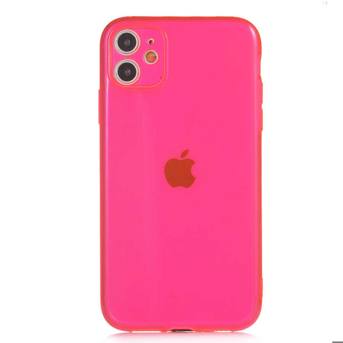 iPhone 11 Uyumlu Zore Mun Silikon-Pembe