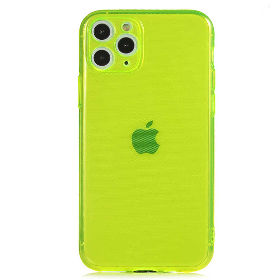 iPhone 11 Pro Uyumlu Zore Mun Silikon-Sarı