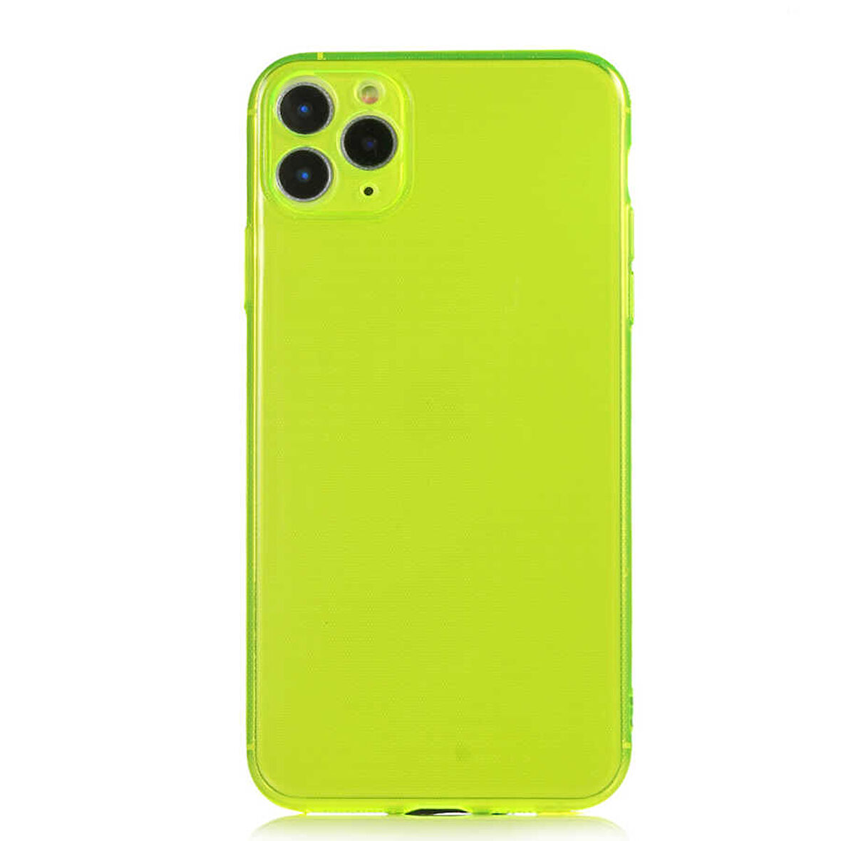 iPhone 11 Pro Max Uyumlu Zore Mun Silikon-Sarı