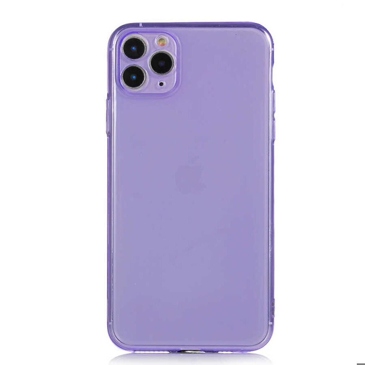 iPhone 11 Pro Max Uyumlu Zore Mun Silikon-Mor