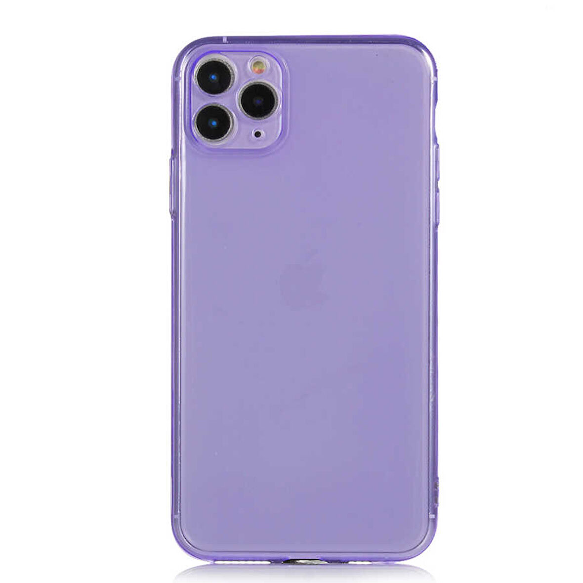 iPhone 11 Pro Max Uyumlu Zore Mun Silikon-Mor