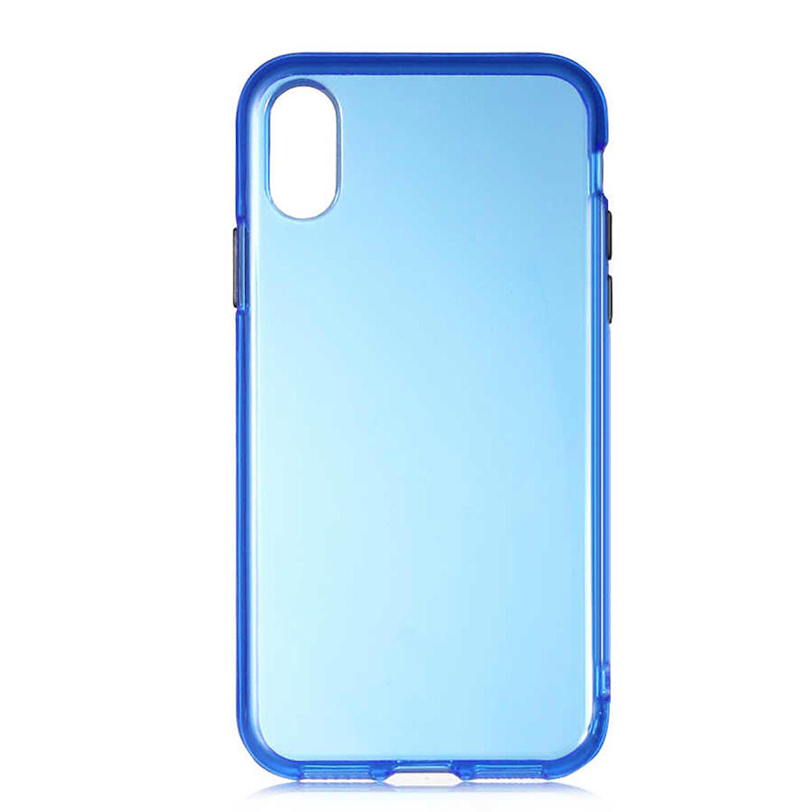 iPhone X Uyumlu Zore Bistro Kapak-Mavi