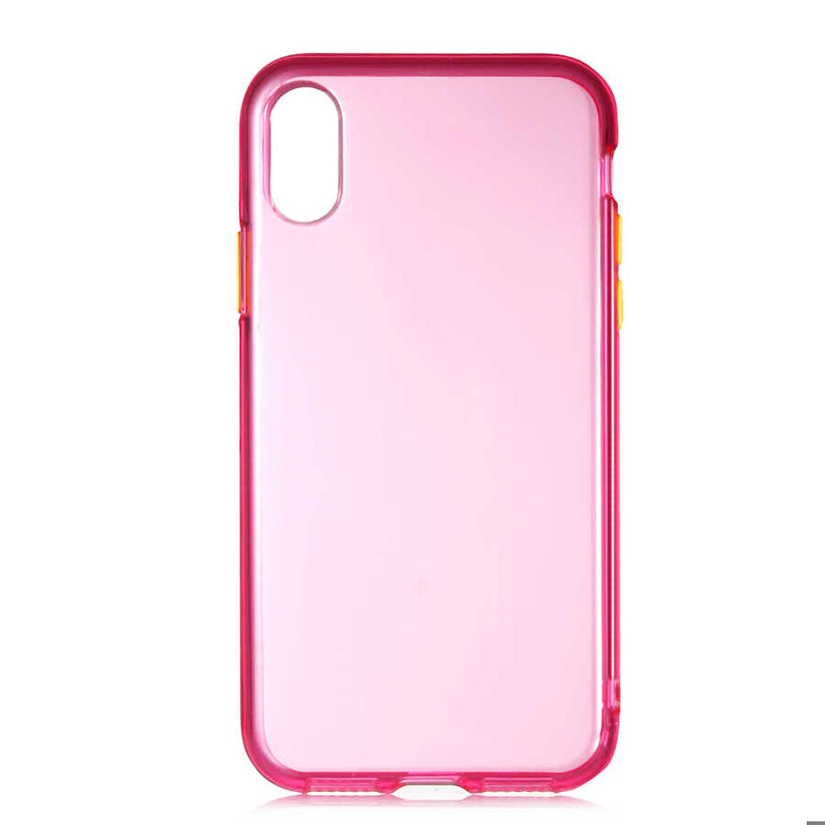 iPhone XS 5.8 Uyumlu Zore Bistro Kapak-Pembe
