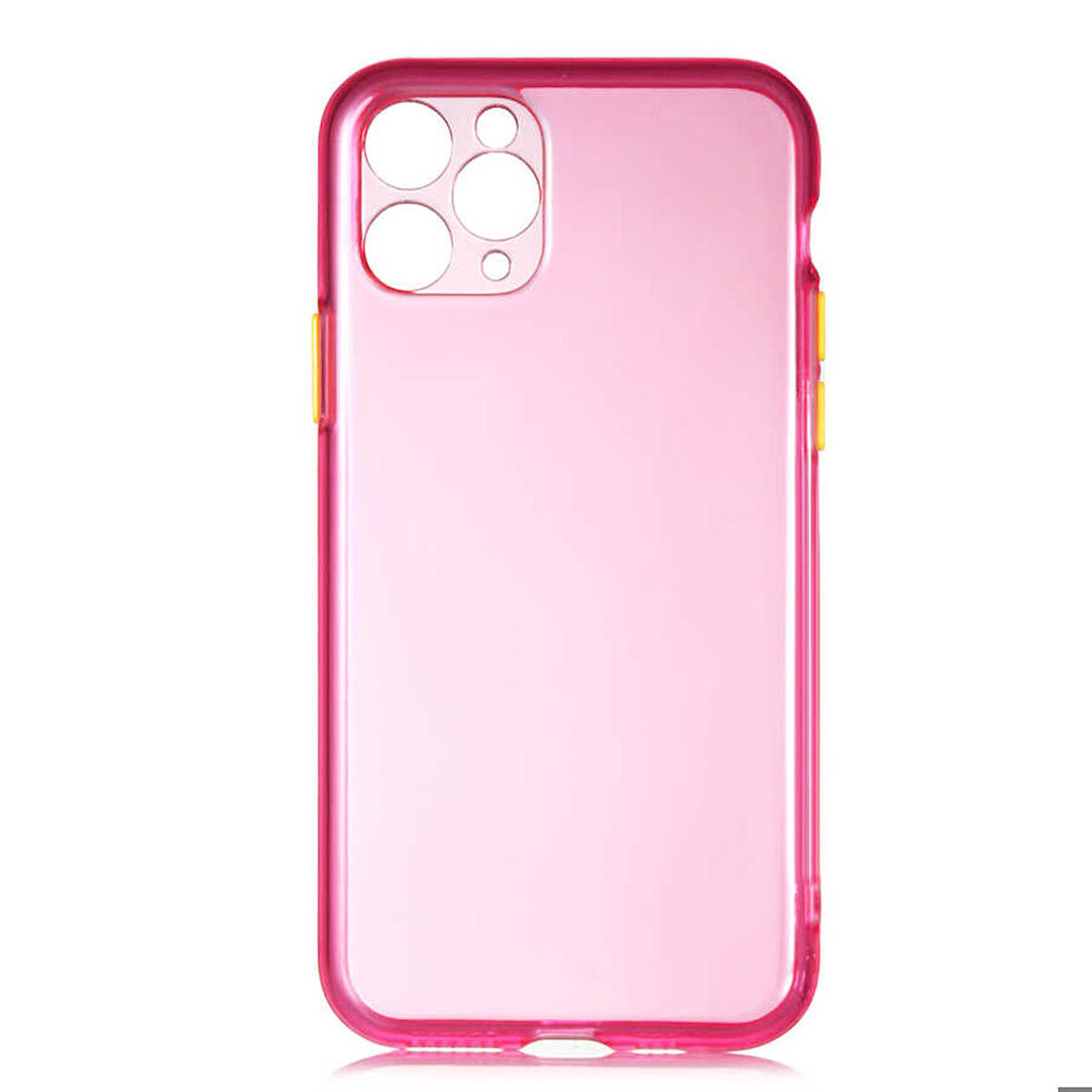 iPhone 11 Pro Max Uyumlu Zore Bistro Kapak-Pembe