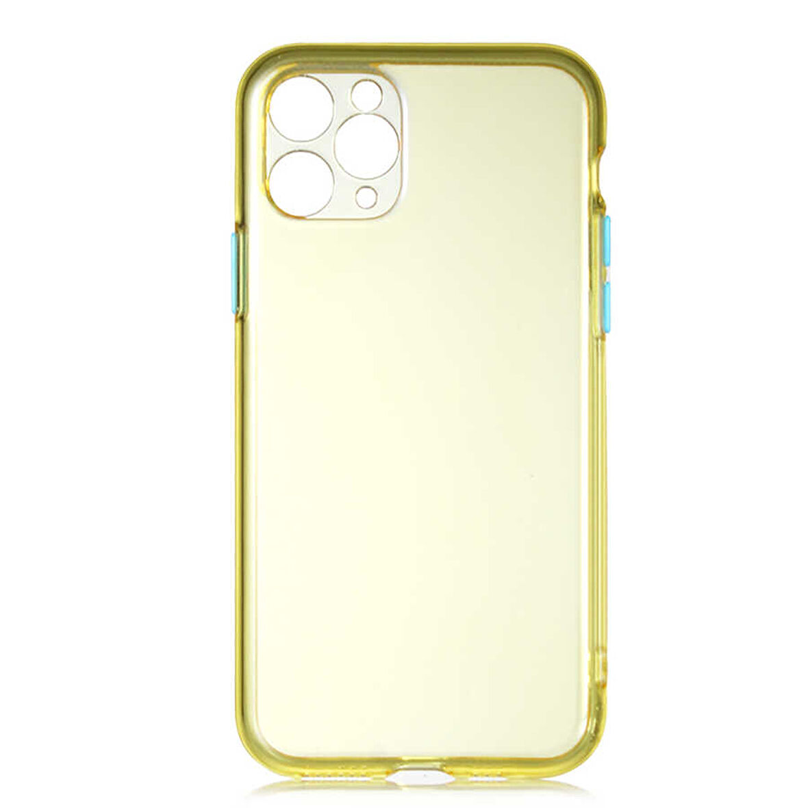 iPhone 11 Pro Max Uyumlu Zore Bistro Kılıf-Sarı