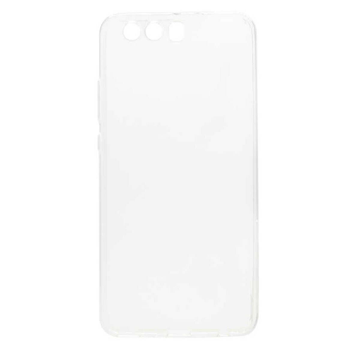 Huawei P10 Kılıf Zore Süper Silikon Kapak-Renksiz