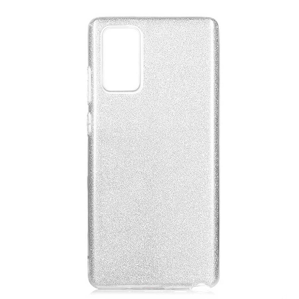 Galaxy Note 20 Uyumlu Zore Shining Silikon-Gri