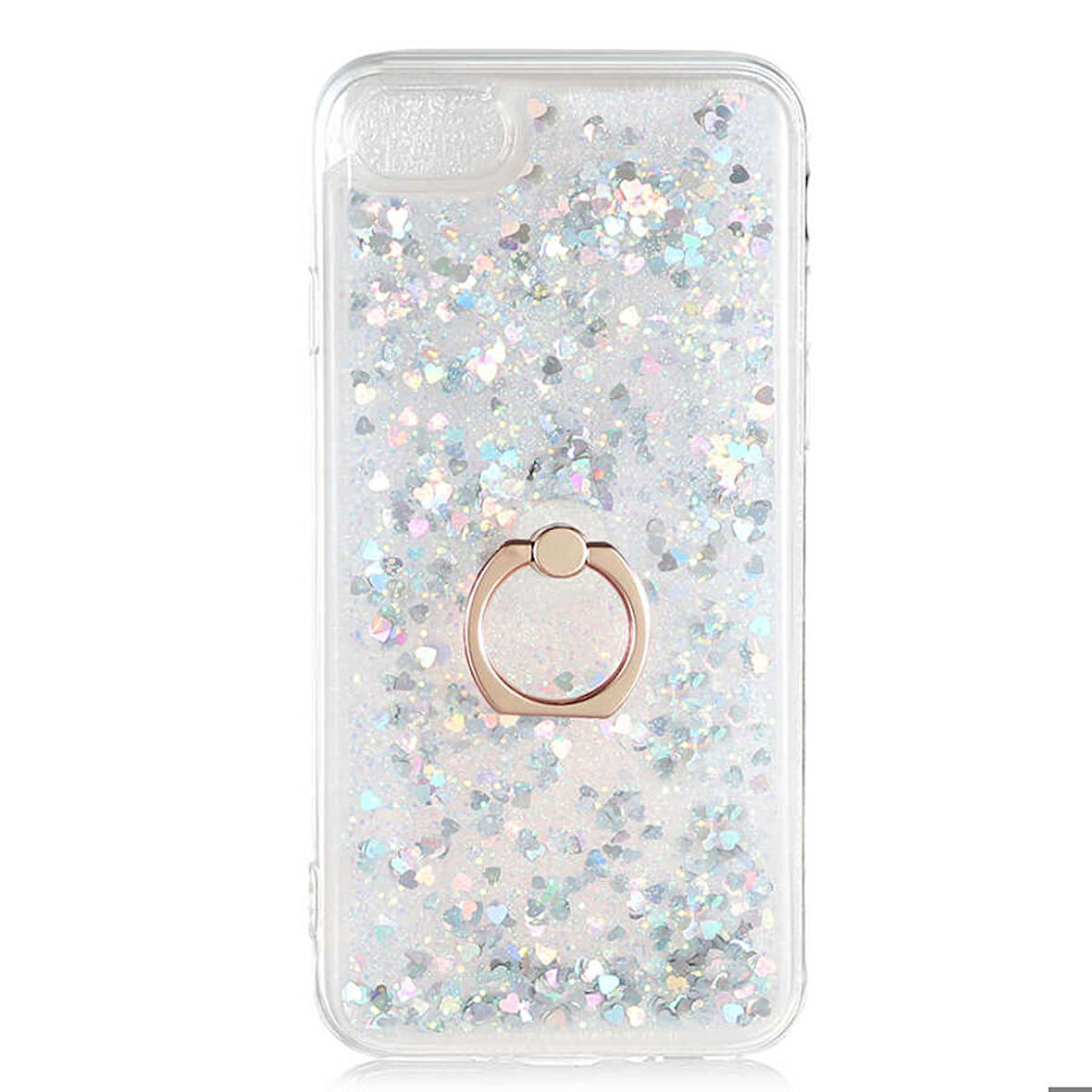 iPhone 8 Uyumlu Zore Milce Kapak-Gümüş