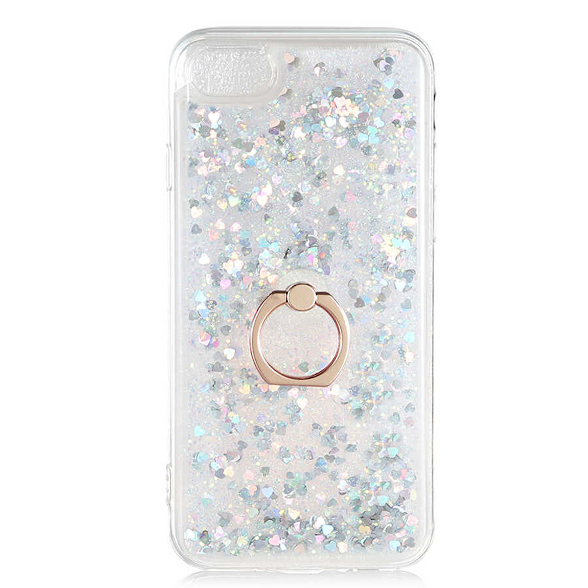 iPhone SE 2022 Uyumlu Zore Milce Kılıf-Gümüş