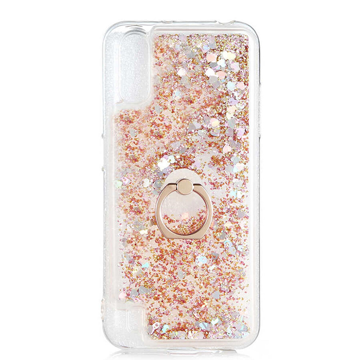 Galaxy A01 Uyumlu Zore Milce Kapak-Gold