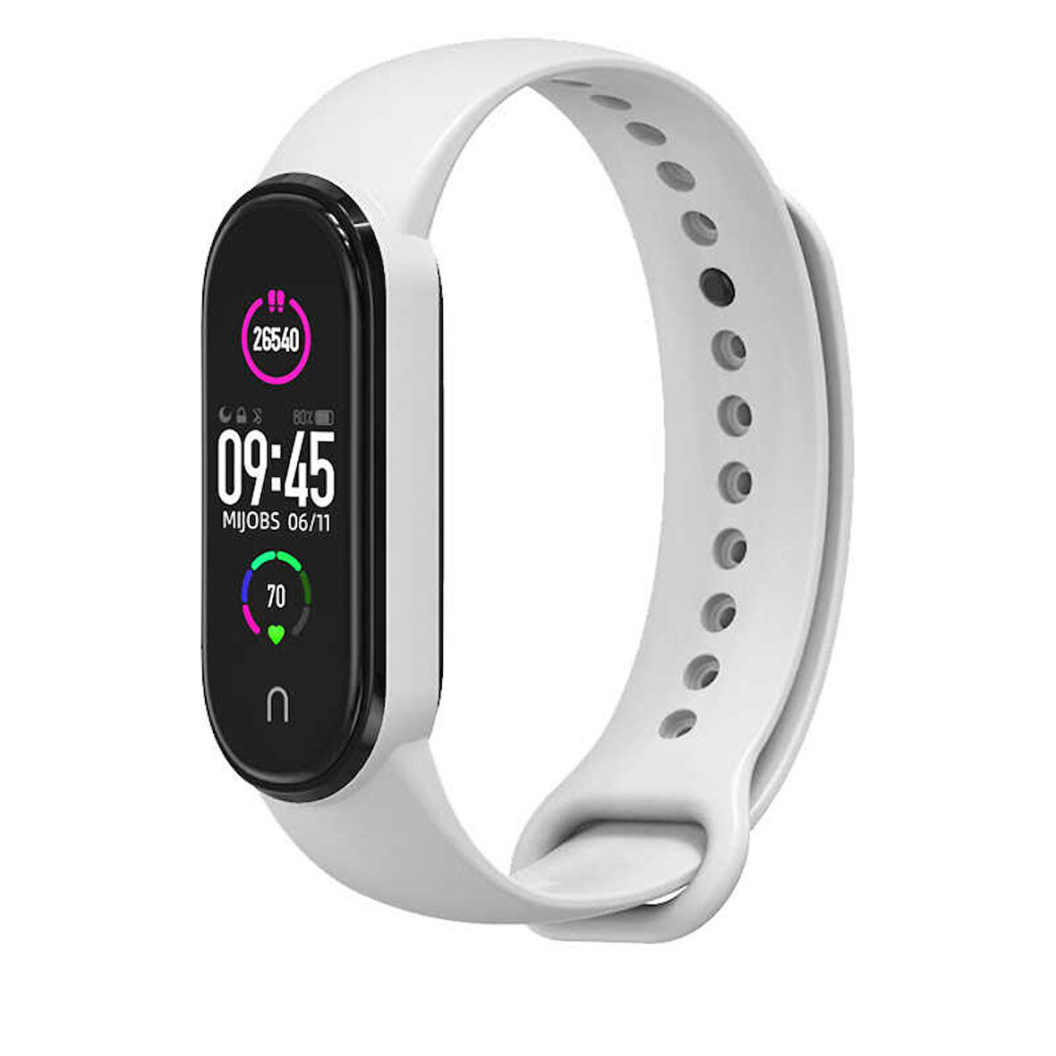 Xiaomi Mi Band 5 Uyumlu Klasik Zore Kordon-NO14