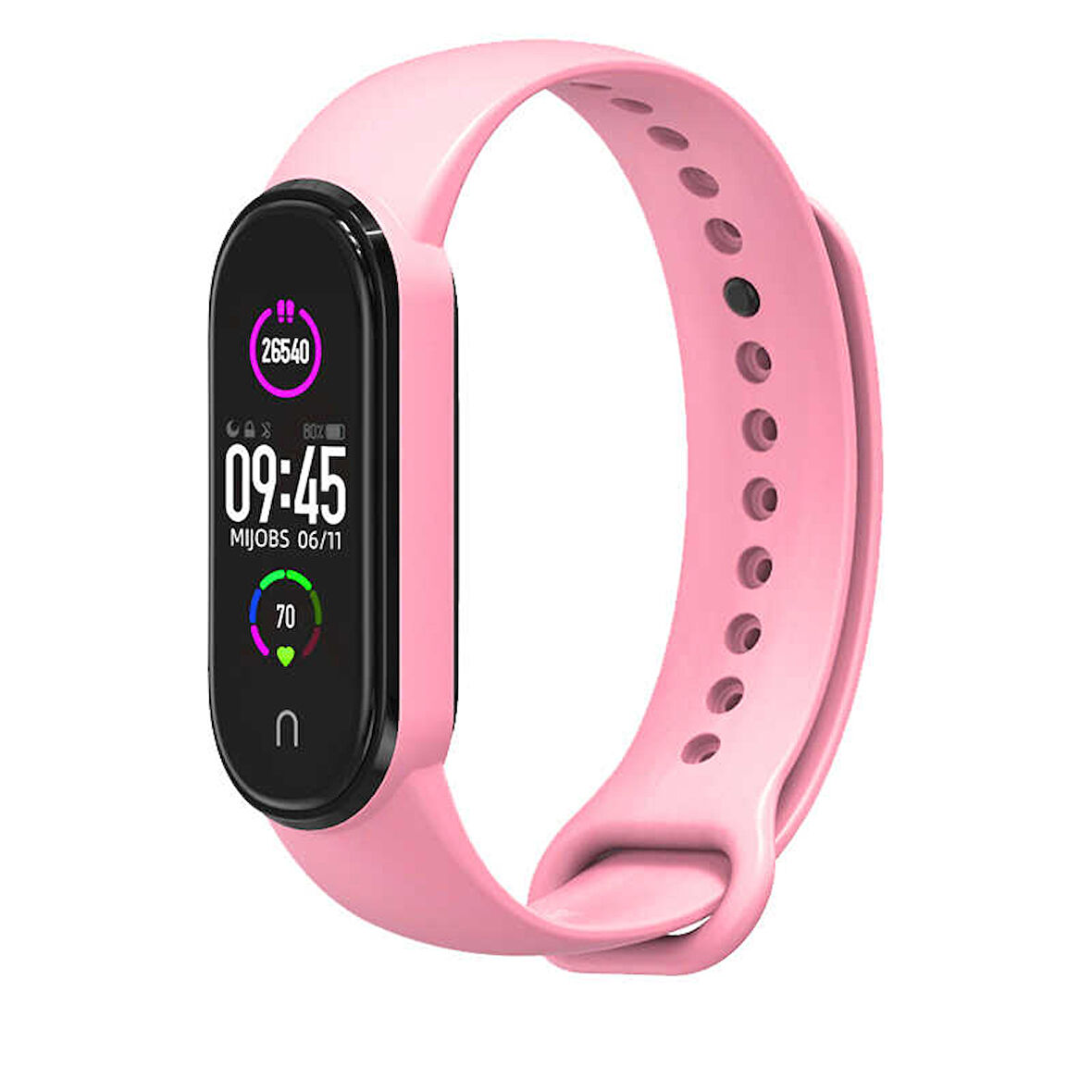 Xiaomi Mi Band 5 Uyumlu Klasik Zore Kordon-NO18