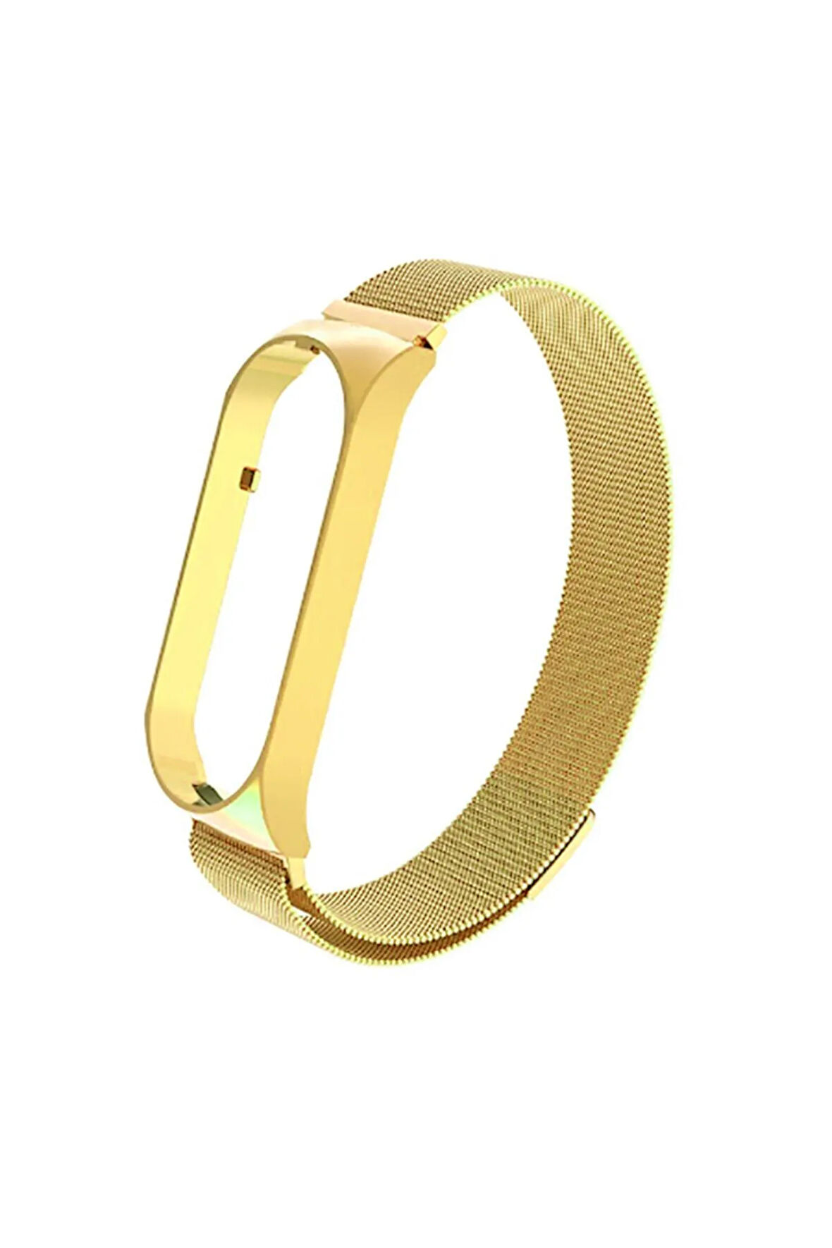 Xiaomi Mi Band 6 Uyumlu Krd-01 Metal Kordon-no4