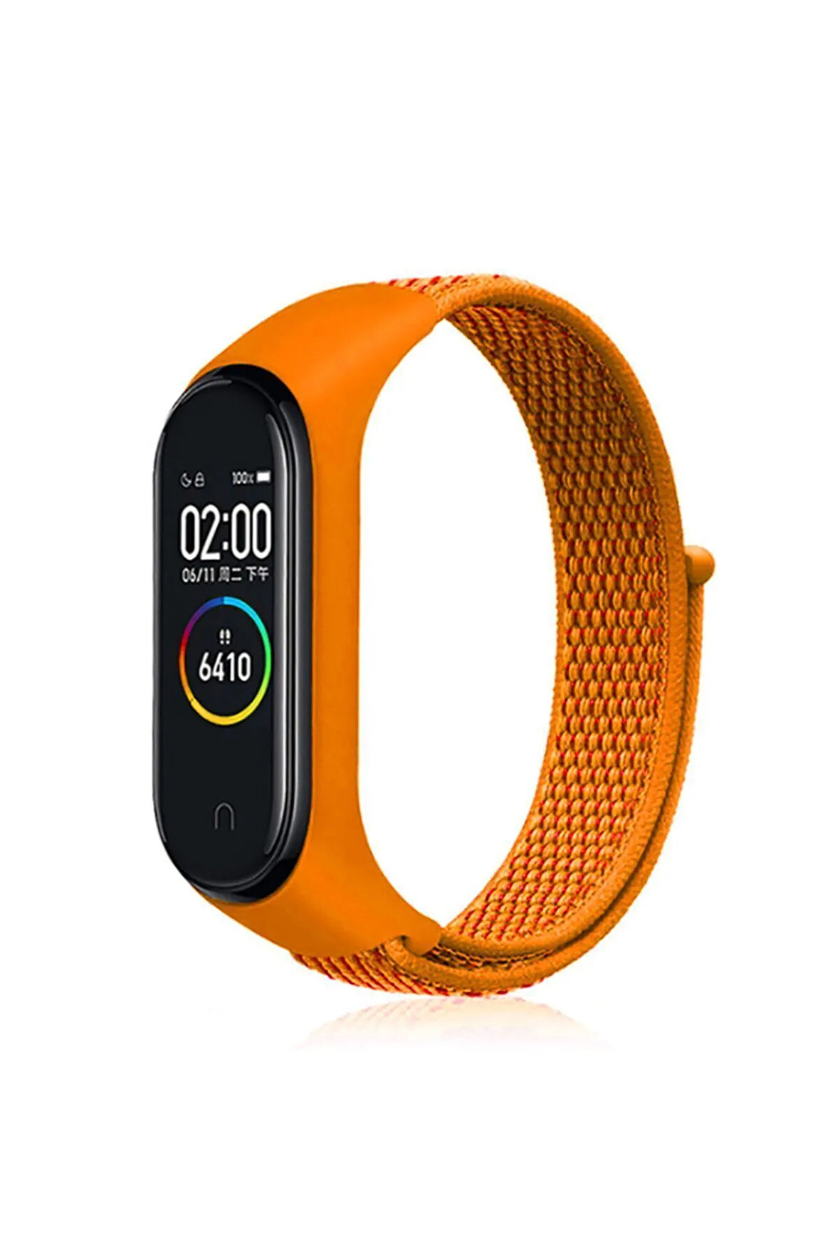 Xiaomi Mi Band 5 Uyumlu Krd-03 Hasır Kordon-no15