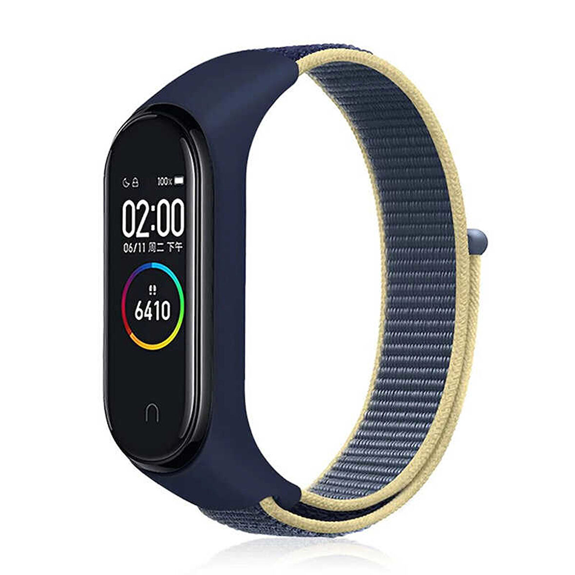 Xiaomi Mi Band 4 Uyumlu KRD-03 Hasır Zore Kordon-NO19