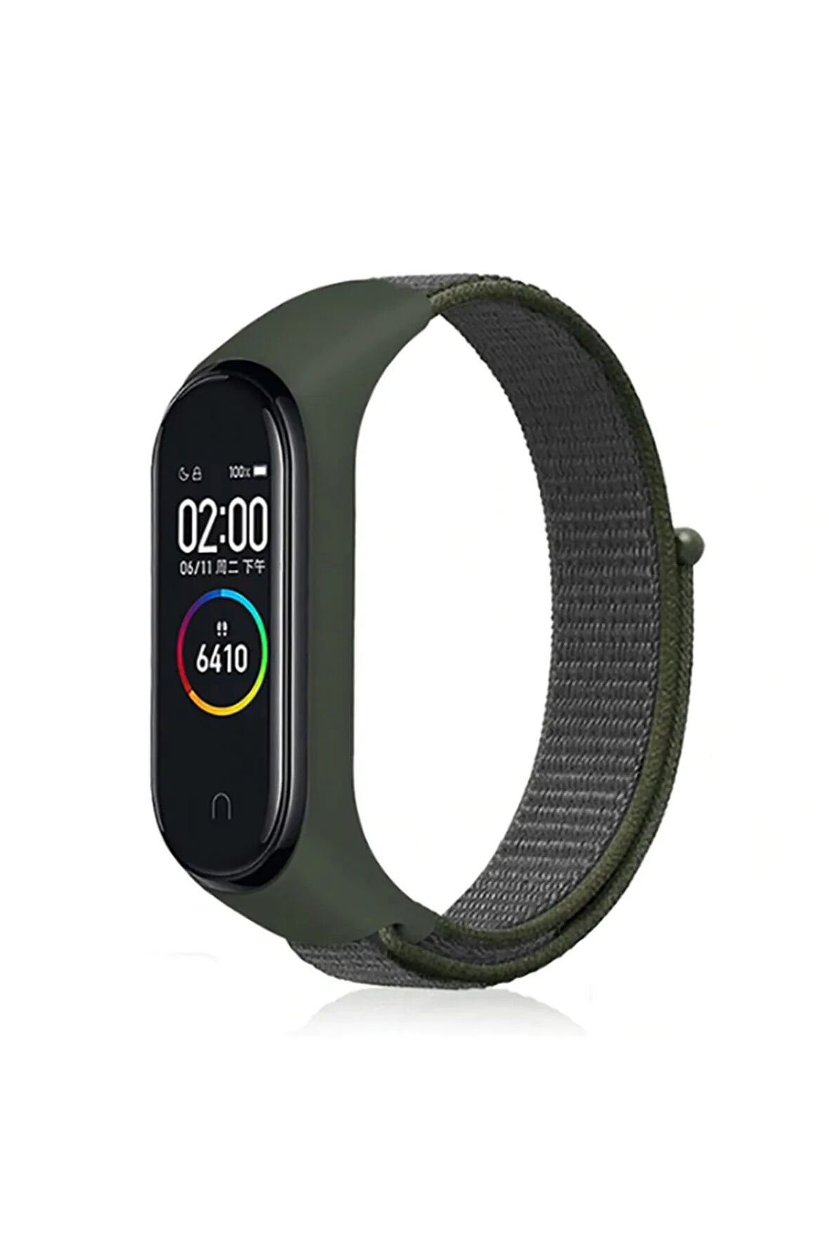 Xiaomi Mi Band 5 Uyumlu Krd-03 Hasır Kordon-no24