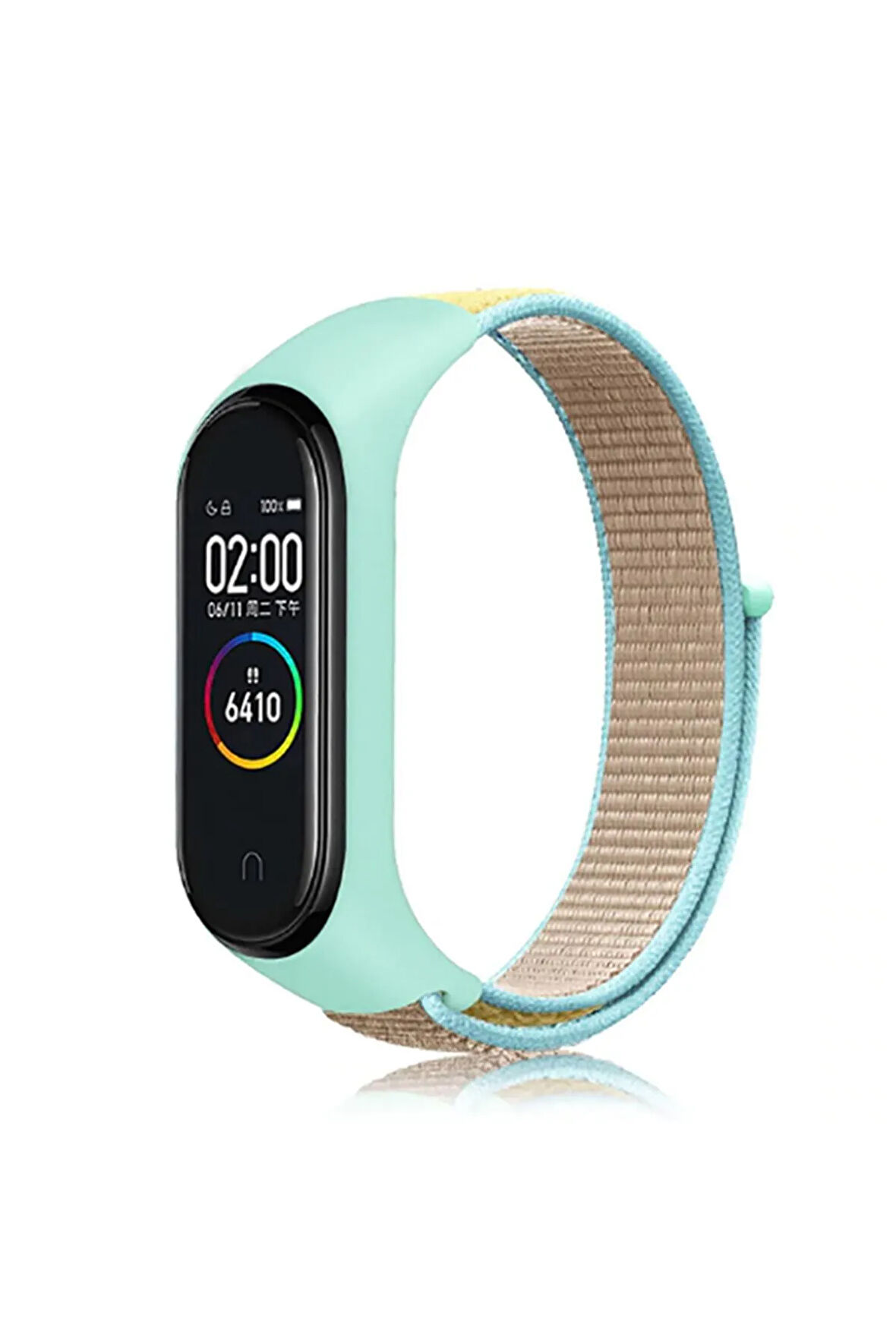 Xiaomi Mi Band 5 Uyumlu Krd-03 Hasır Kordon-no27