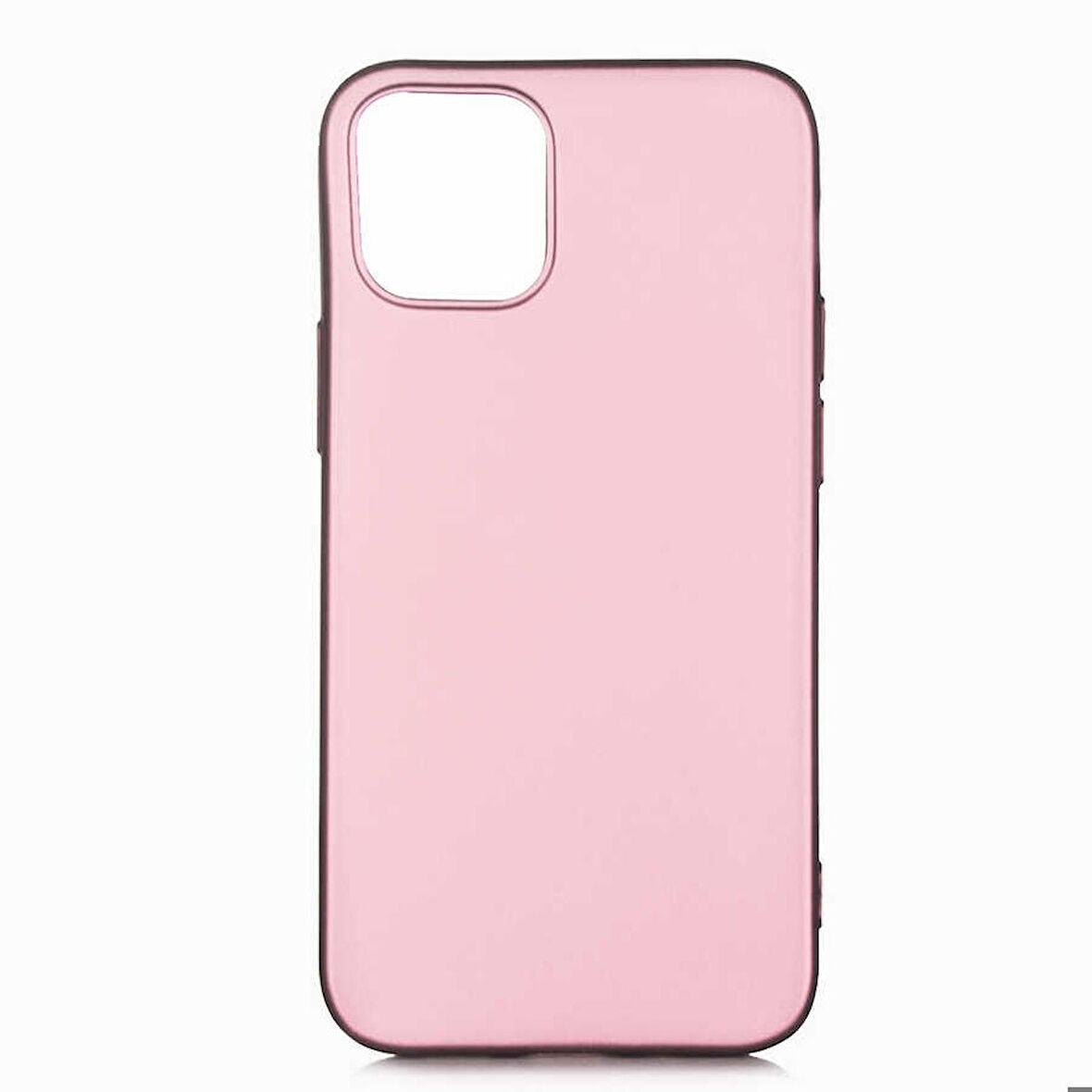 iPhone 12 Mini Uyumlu Zore Premier Silikon Kapak-Rose Gold