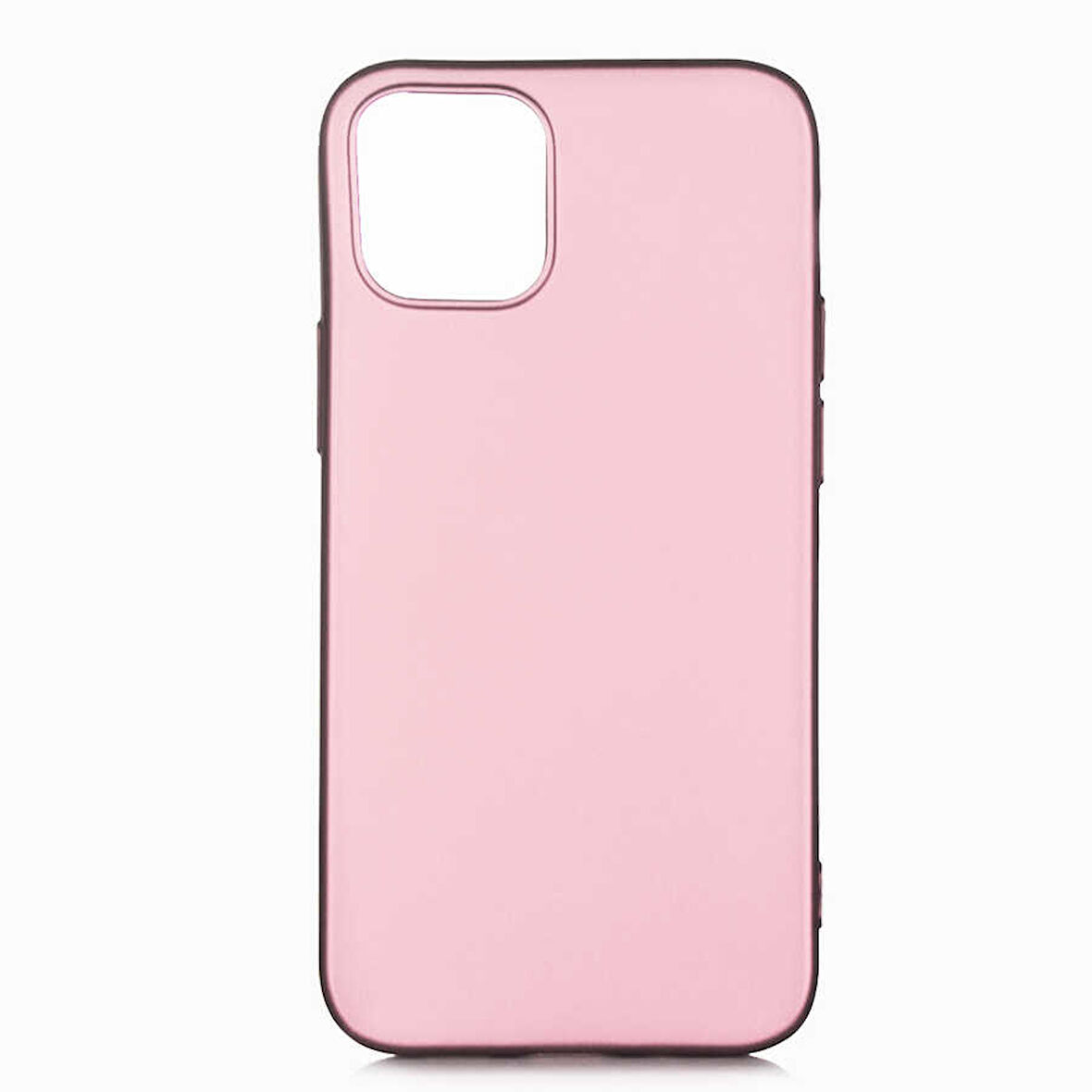 iPhone 12 Pro Max Uyumlu Zore Premier Silikon Kılıf-Rose Gold