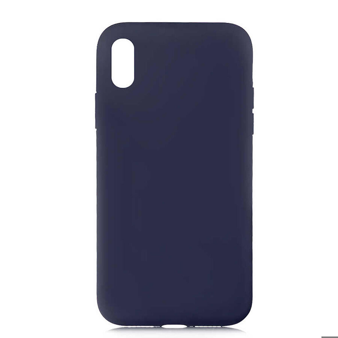 iPhone XS Max 6.5 Uyumlu Zore LSR Lansman Kapak-Lacivert