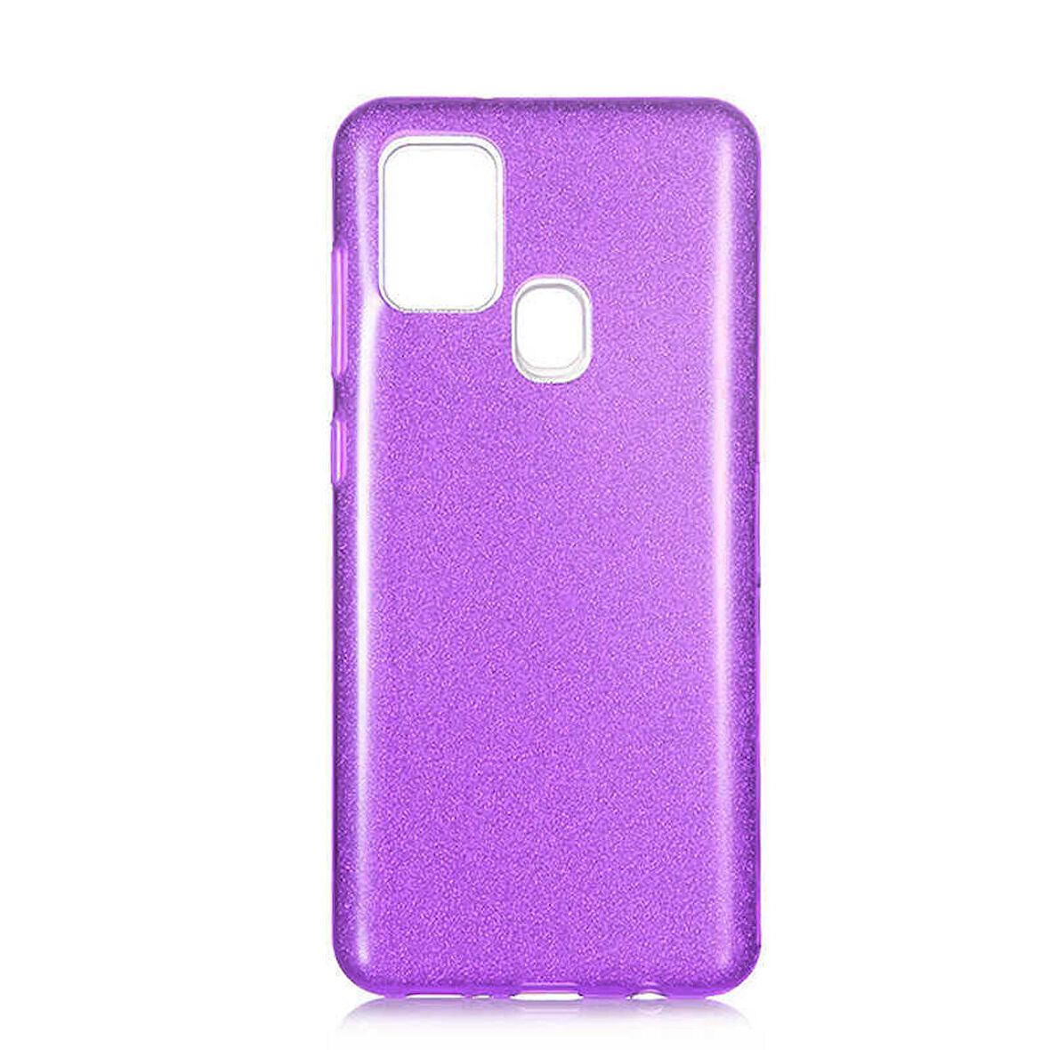 Galaxy A21S Uyumlu Zore Shining Silikon-Mor