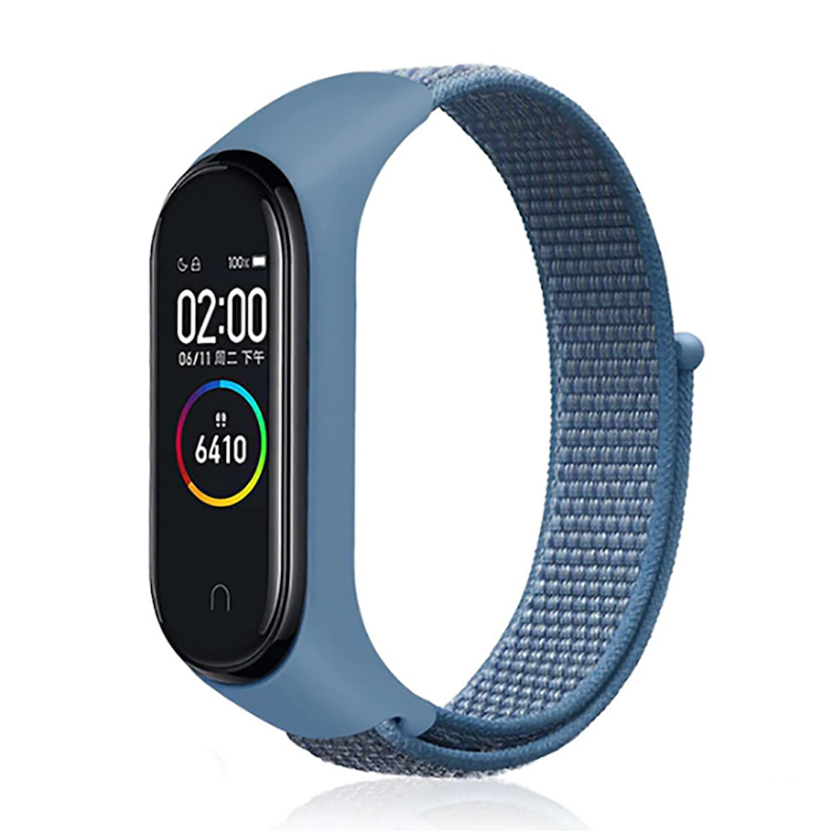 Xiaomi Mi Band 4 Uyumlu KRD-03 Hasır Zore Kordon-NO2