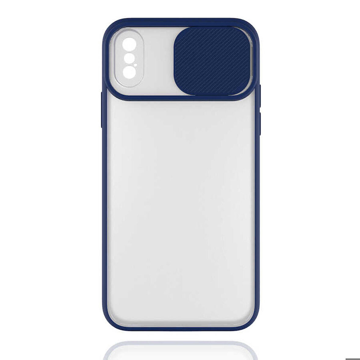 iPhone X Uyumlu Zore LALTi Kapak-Lacivert