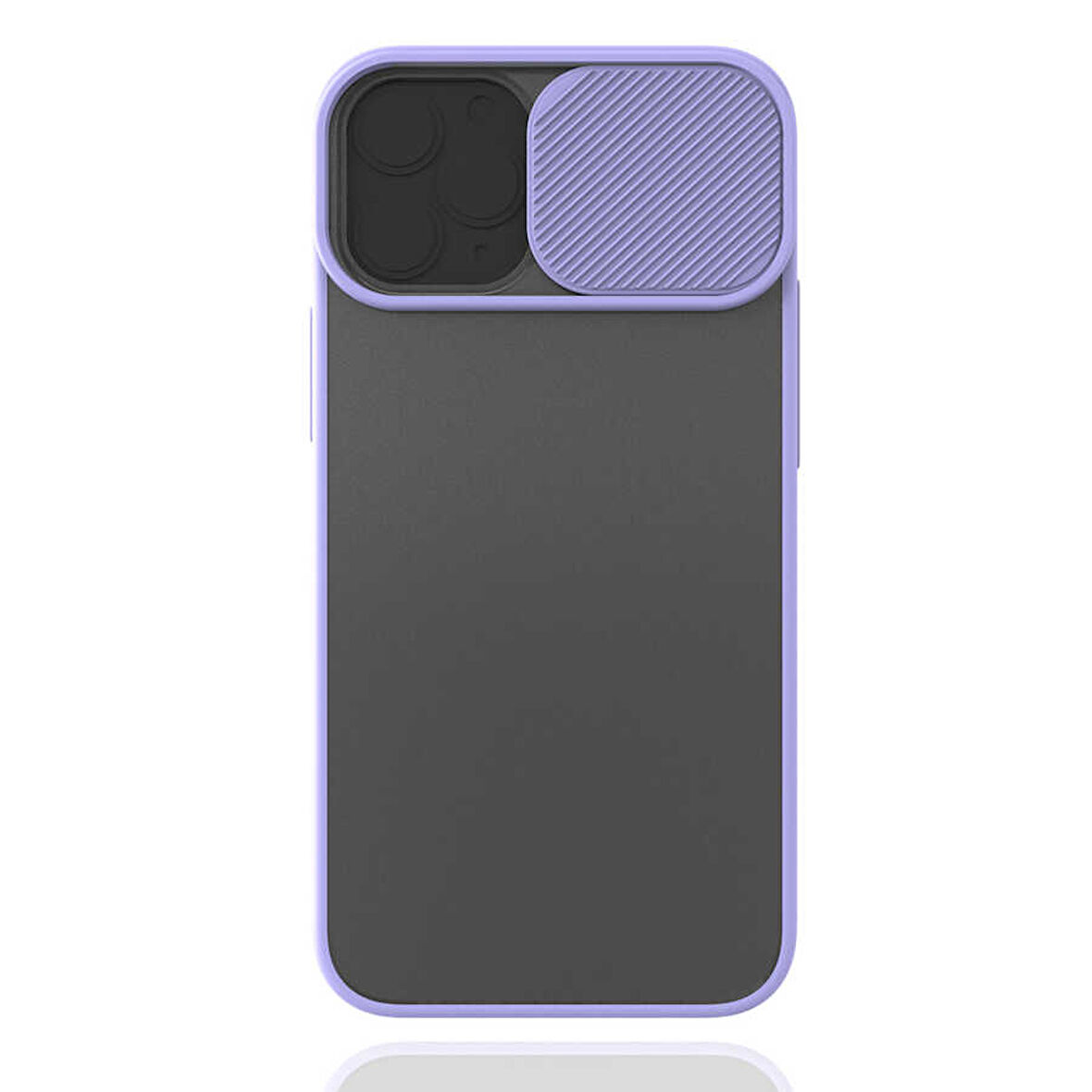 iPhone 12 Mini Uyumlu Zore LNSM-i Kılıf-Lila