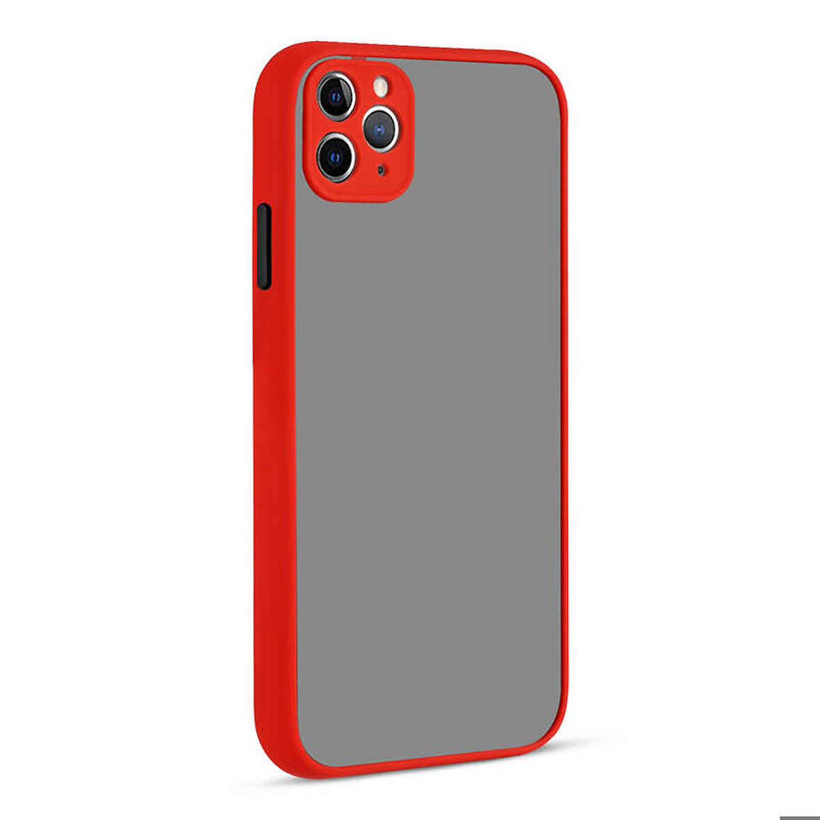 iPhone 11 Pro Max Uyumlu Zore Hux Kapak-Kırmızı