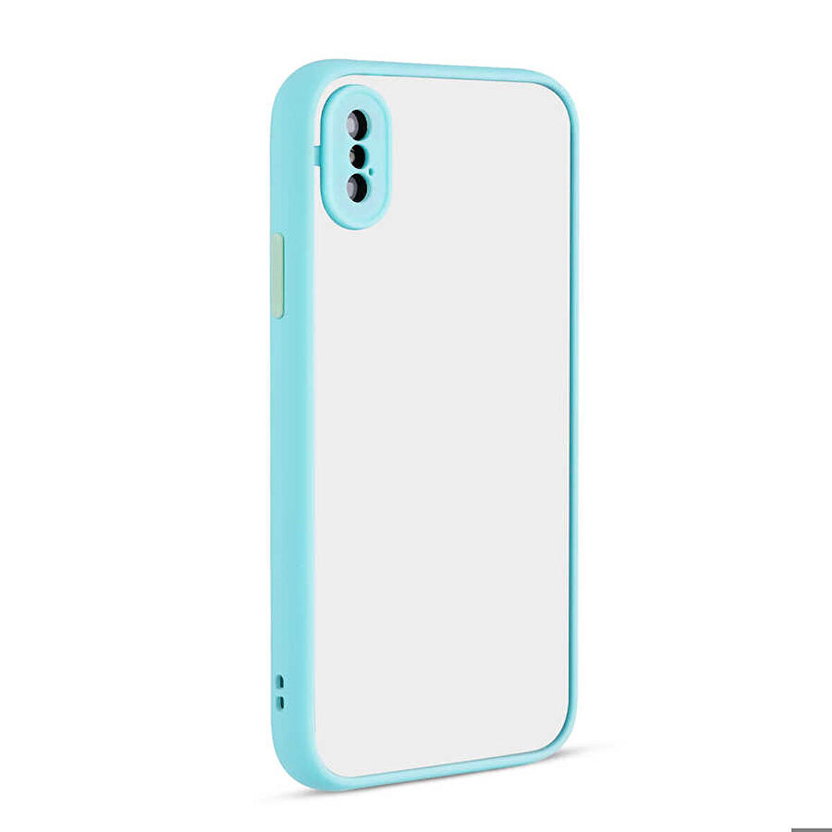 iPhone XS 5.8 Uyumlu Zore Hux Kapak-Turkuaz
