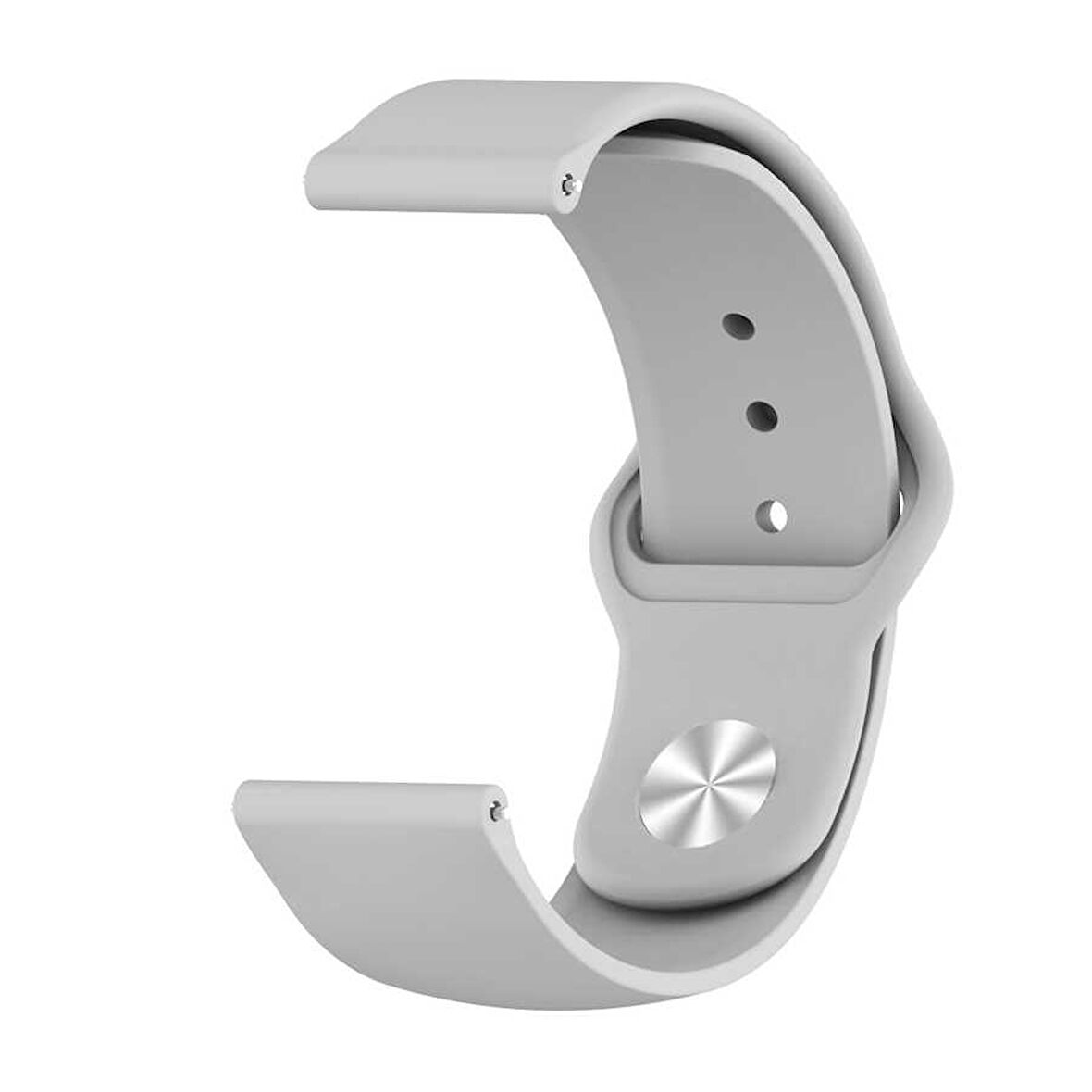 Huawei GT2 42mm KRD-11 20mm Uyumlu Zore Kordon-Gri