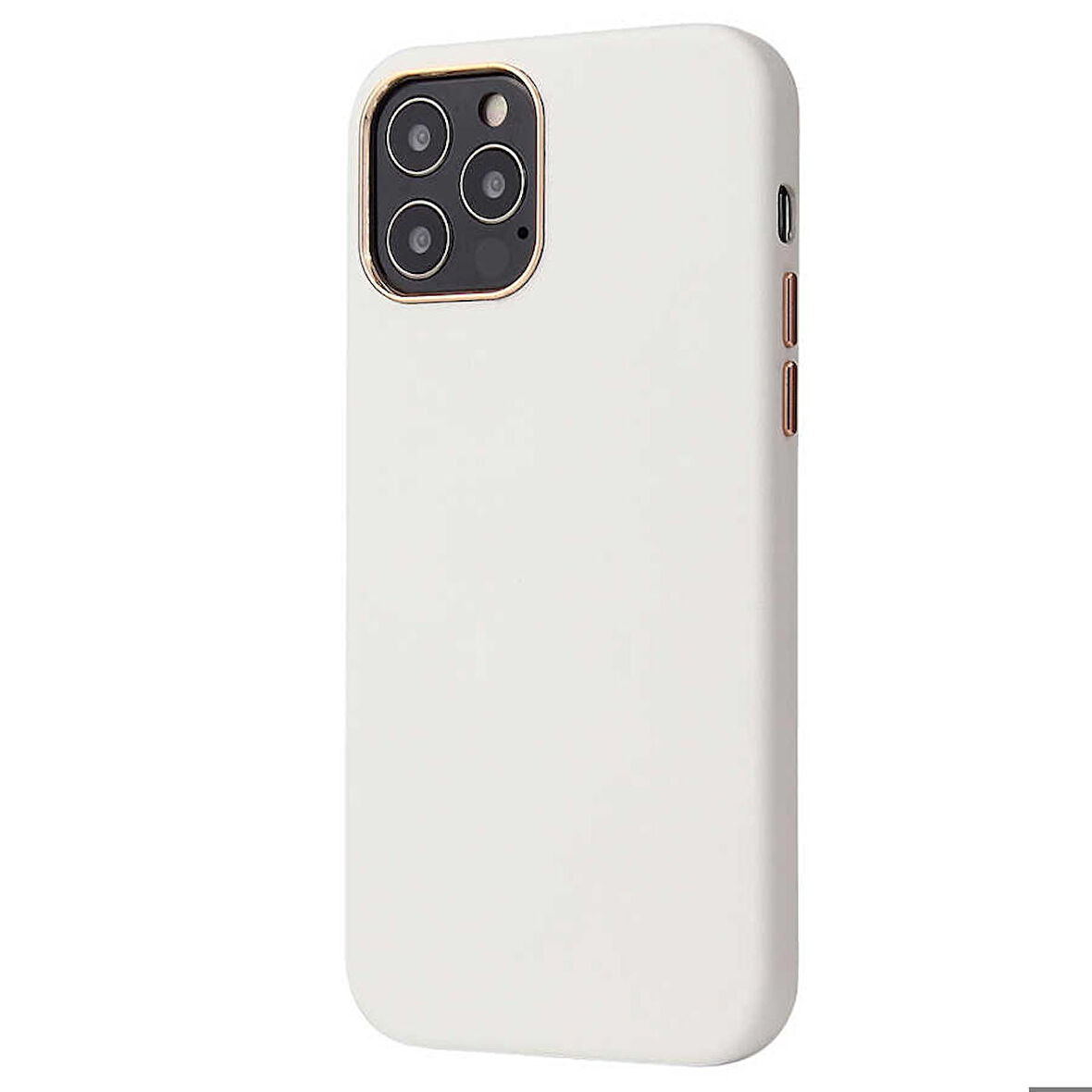 iPhone 12 Pro Uyumlu Zore Eyzi Kapak-Beyaz