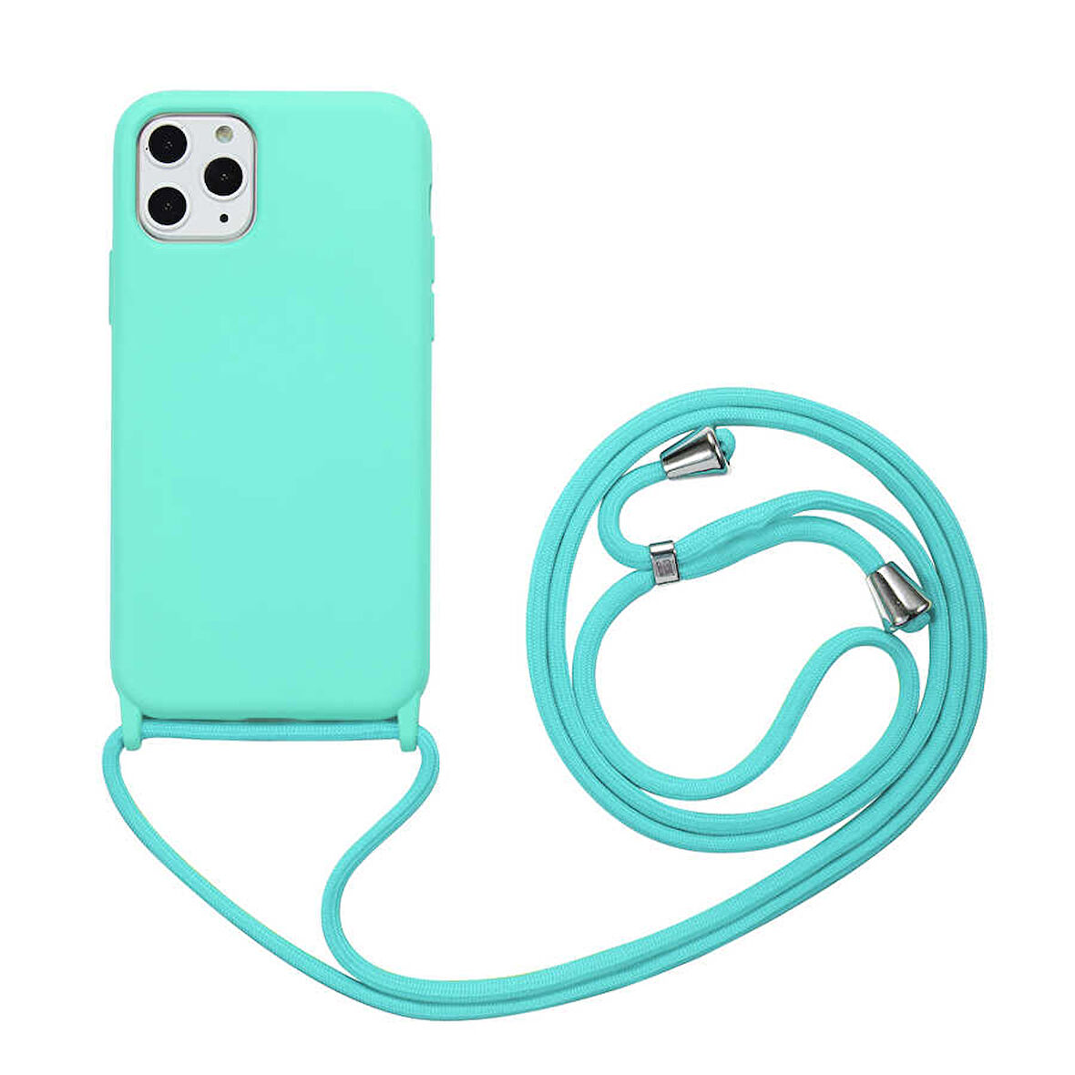 iPhone 11 Pro Uyumlu Zore Ropi Kılıf-Turkuaz
