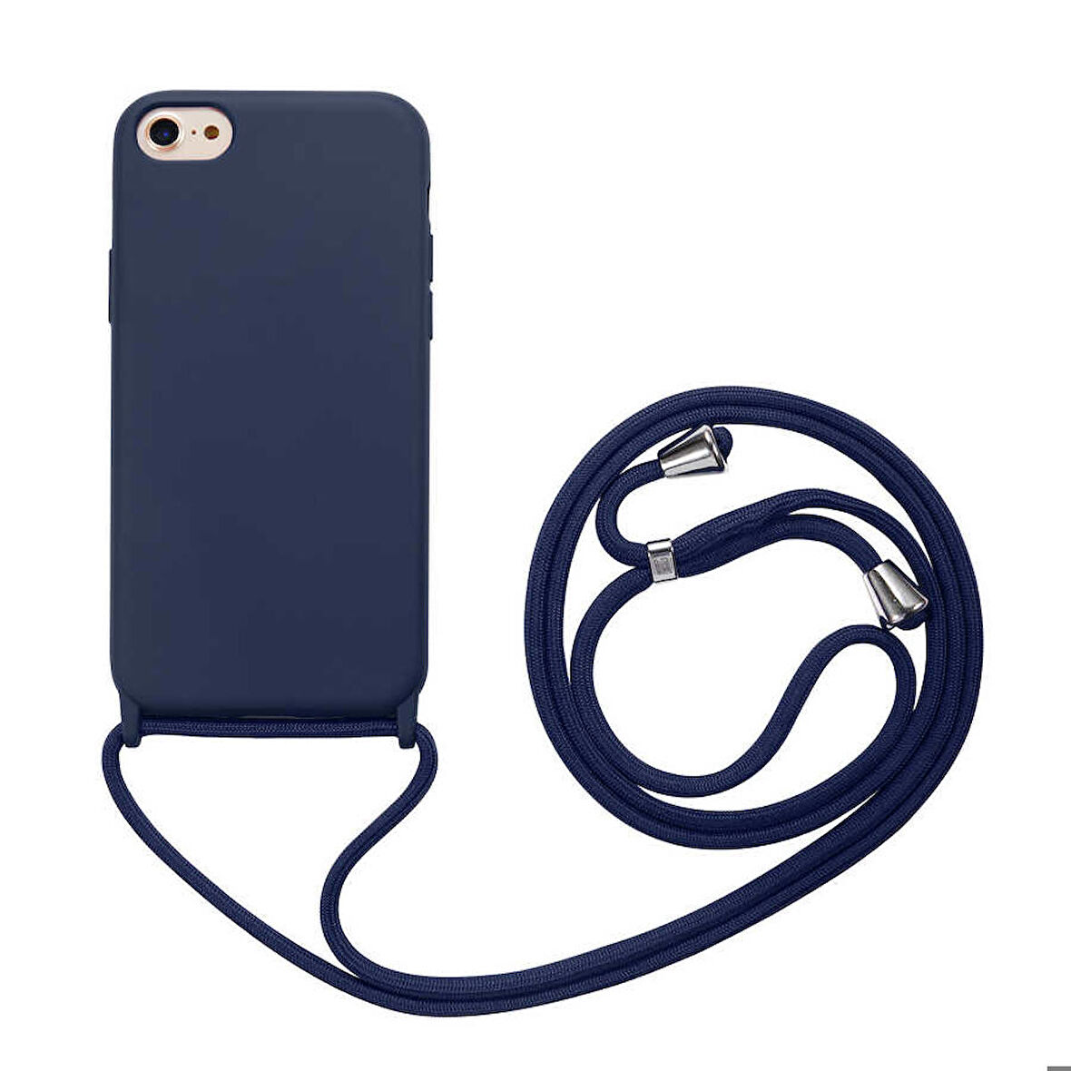 iPhone 7 Uyumlu Zore Ropi Kapak-Lacivert