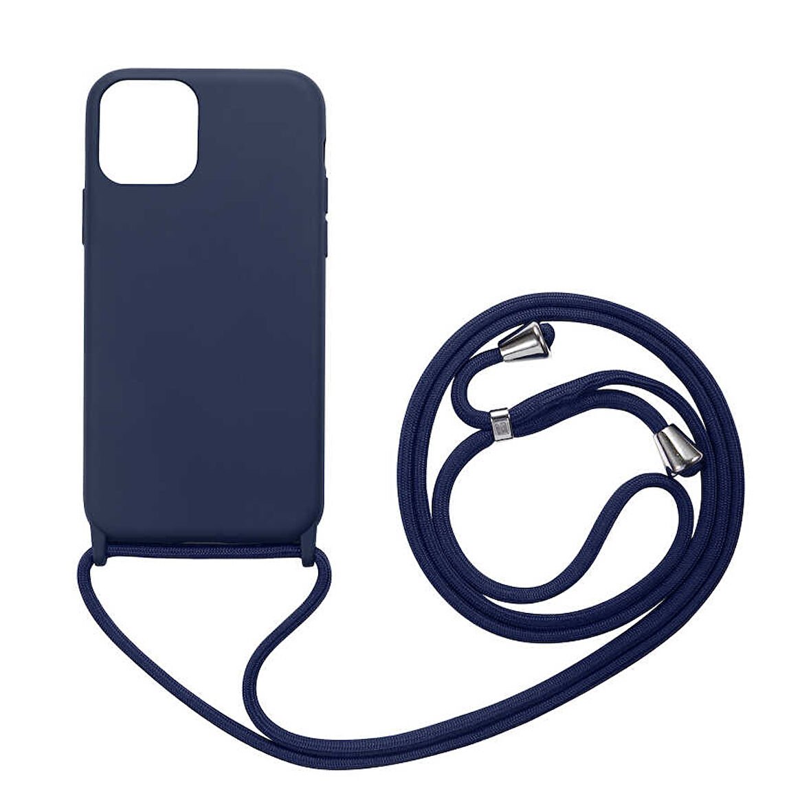 iPhone 12 Pro Uyumlu Zore Ropi Kılıf-Lacivert