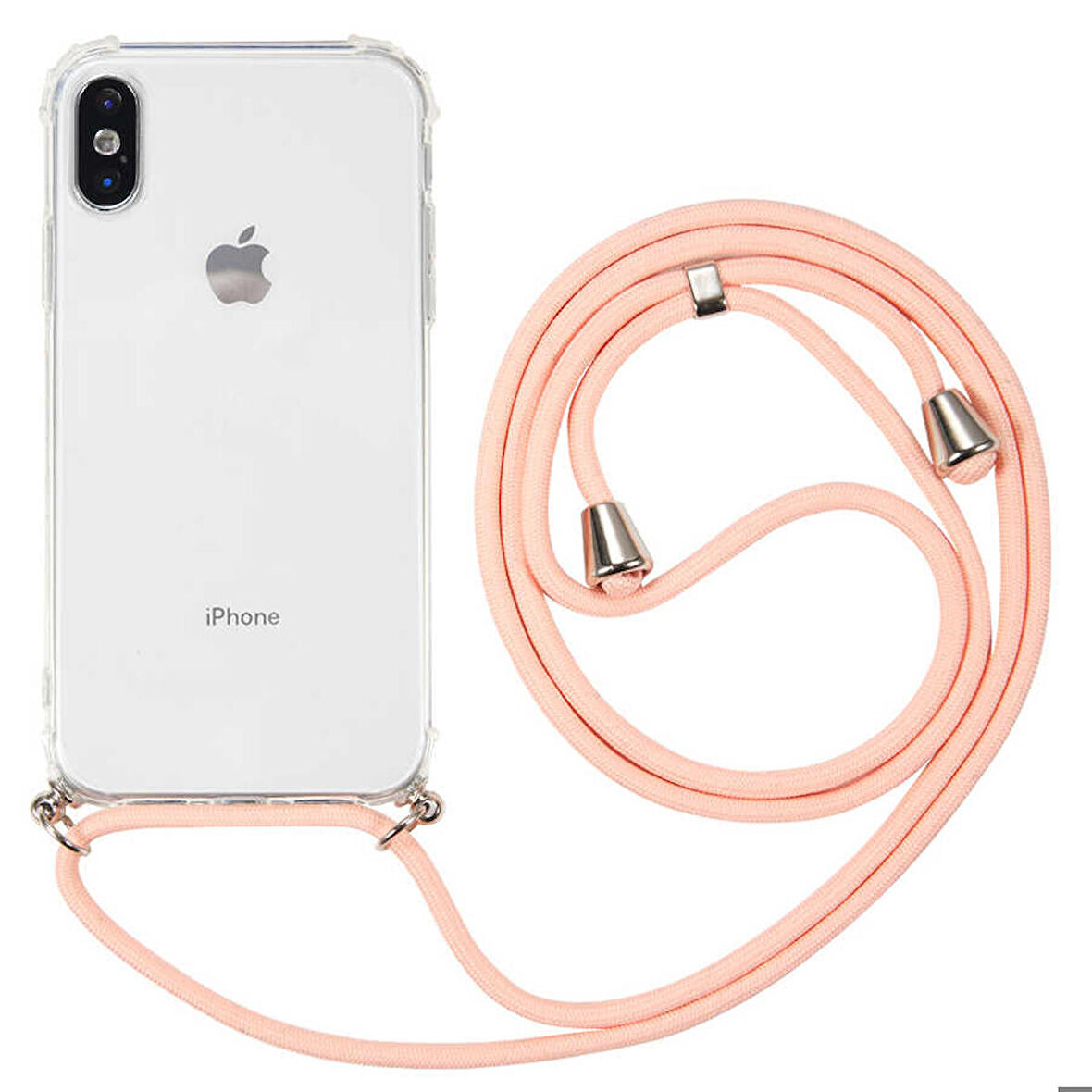 iPhone XS 5.8 Uyumlu Zore X-Rop Kapak-Renksiz