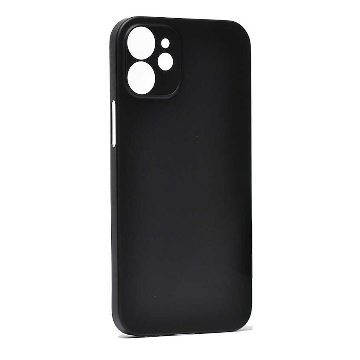 iPhone 12 Uyumlu Zore 1.Kalite PP Silikon-Siyah
